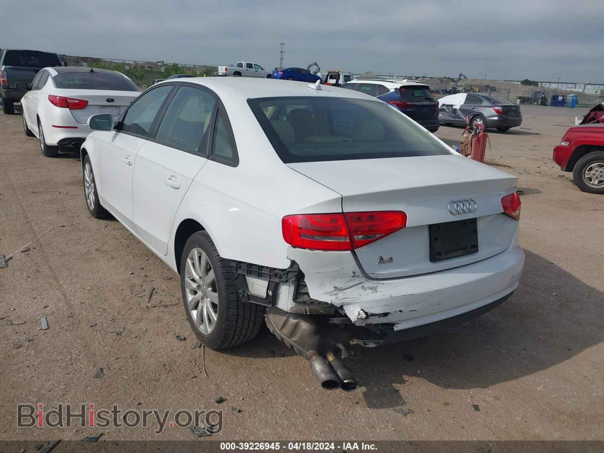 2014 AUDI A4 - VIN: WAUAFAFL1EA079185 - Фото 3