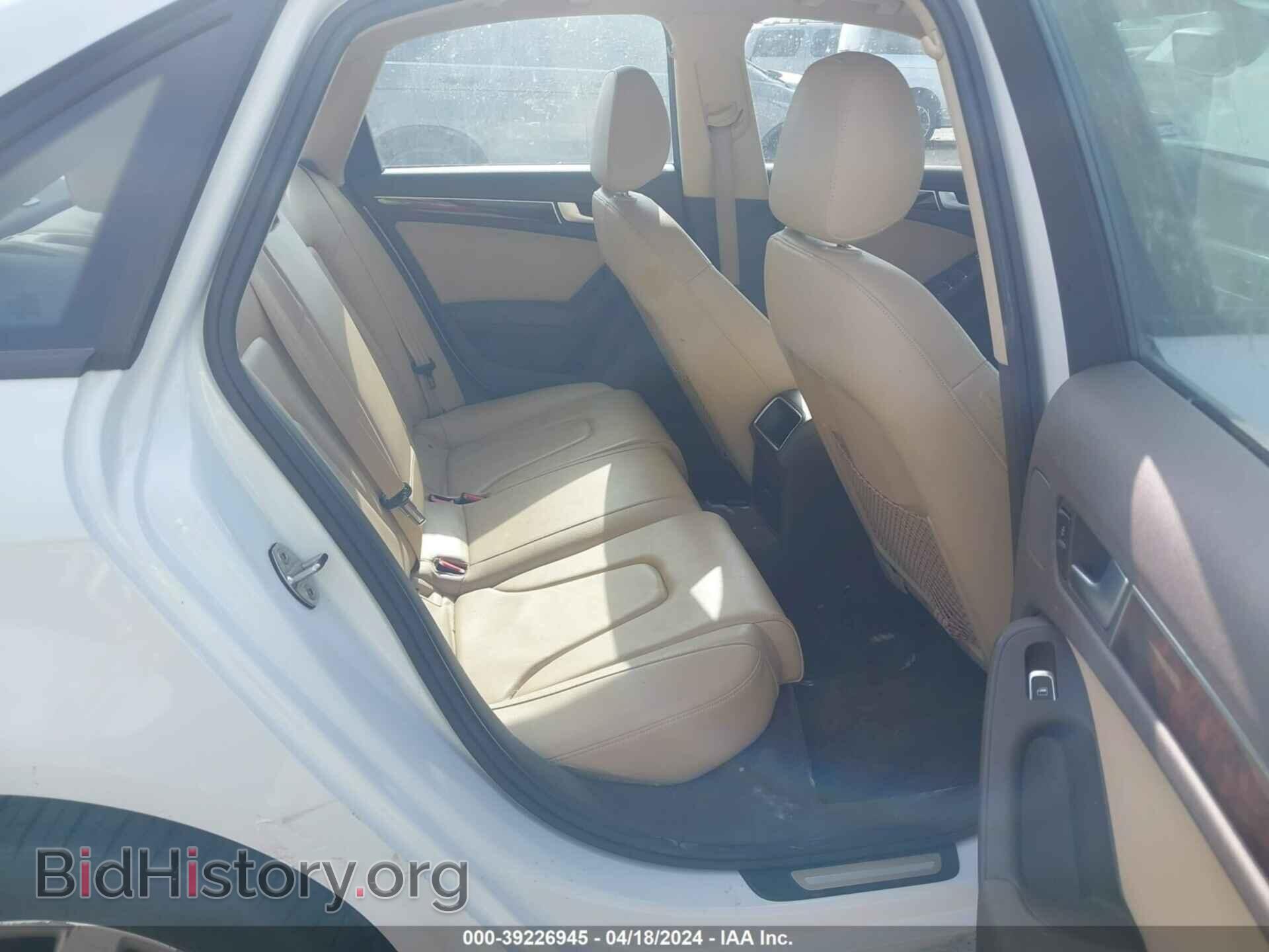 2014 AUDI A4 - VIN: WAUAFAFL1EA079185 - Фото 8