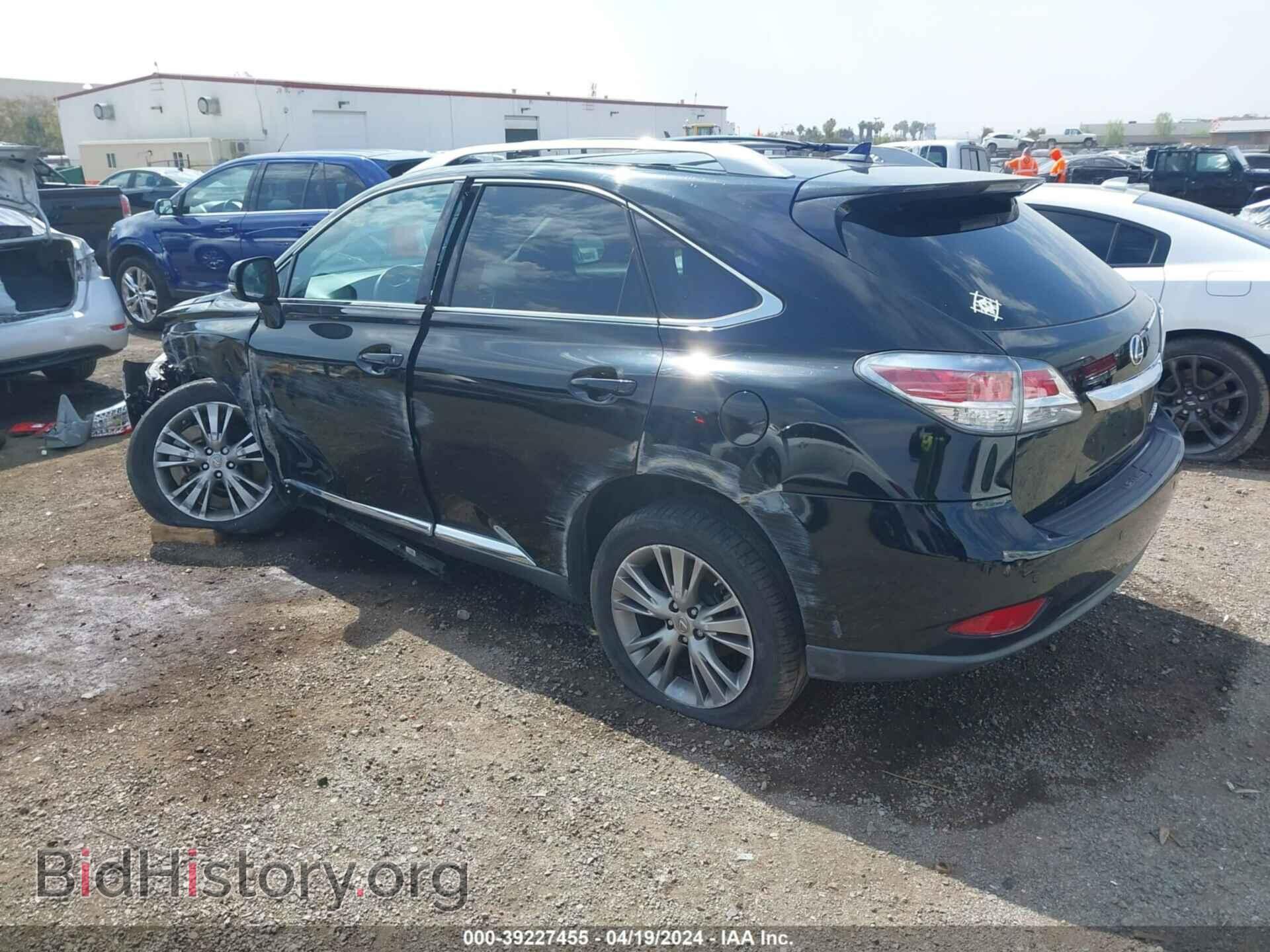 2013 LEXUS RX 350 - VIN: 2T2BK1BA0DC213049 - Фото 3