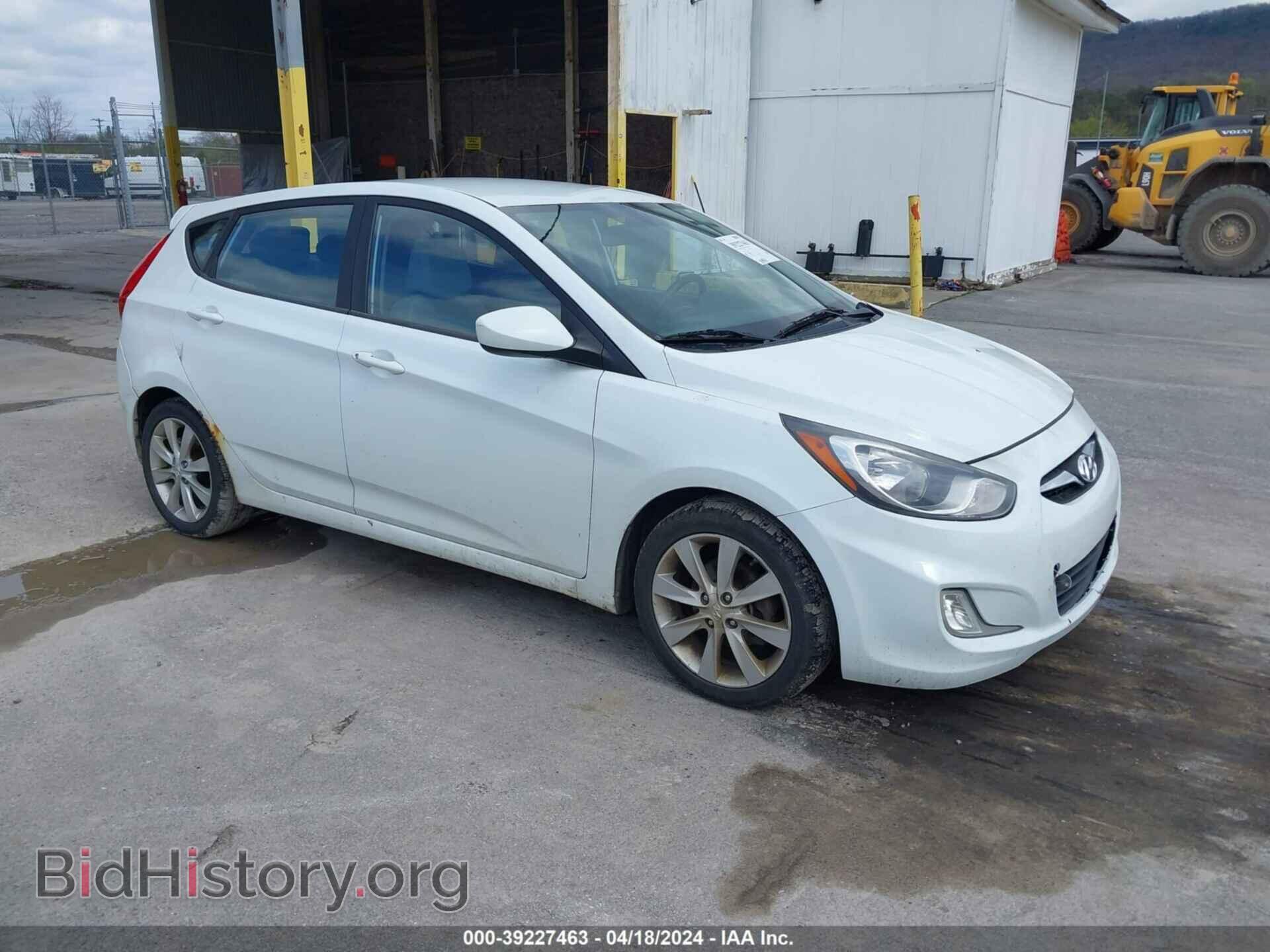 Photo KMHCU5AE4CU008765 - HYUNDAI ACCENT 2012