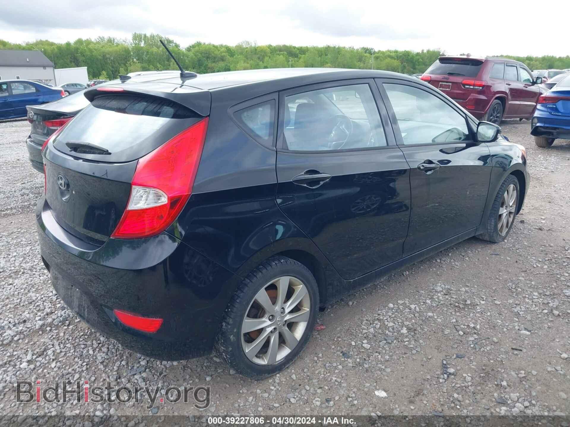 2014 HYUNDAI ACCENT - VIN: KMHCU5AE1EU146346 - Фото 4
