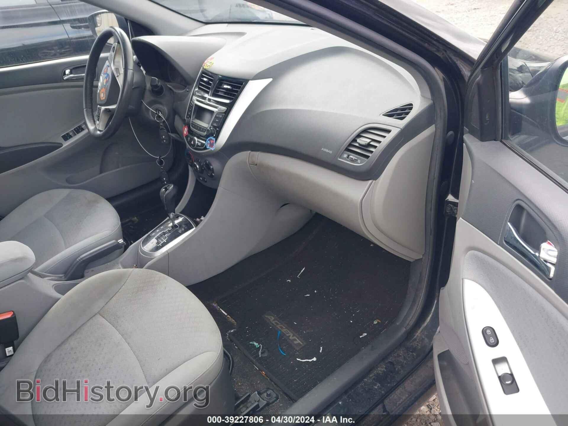 2014 HYUNDAI ACCENT - VIN: KMHCU5AE1EU146346 - Фото 5