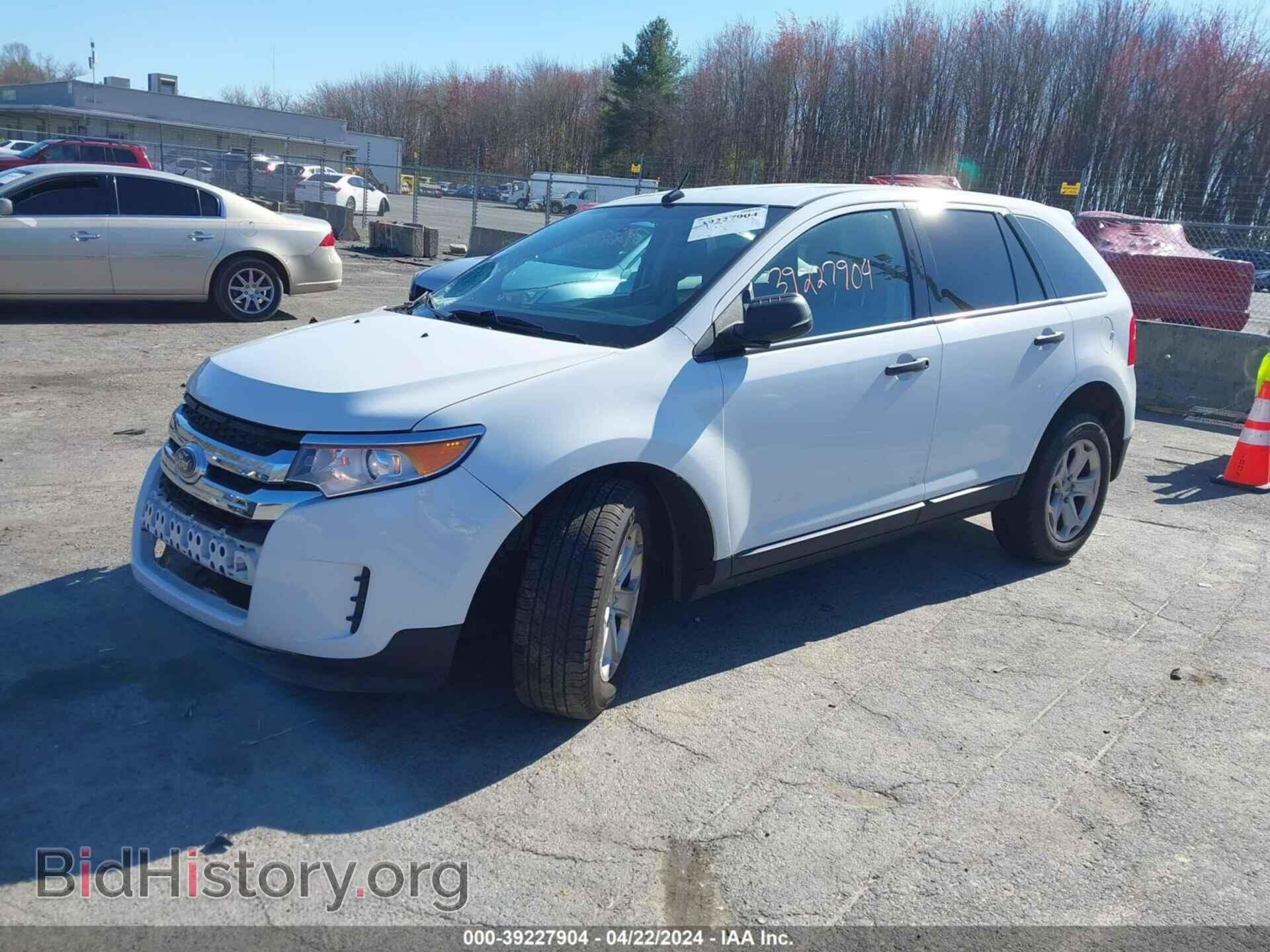 2014 FORD EDGE - VIN: 2FMDK4GC0EBB01138 - Фото 2