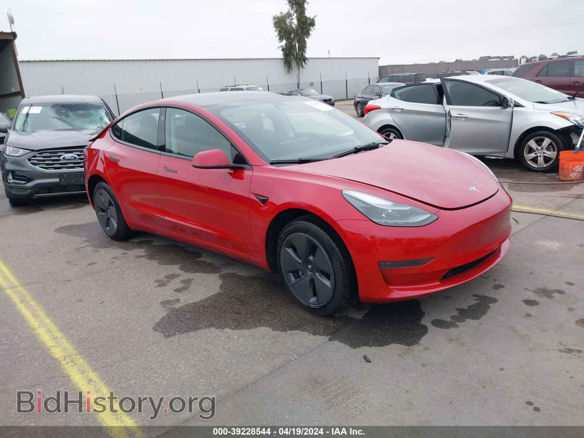 Photo 5YJ3E1EA0PF544452 - TESLA MODEL 3 2023