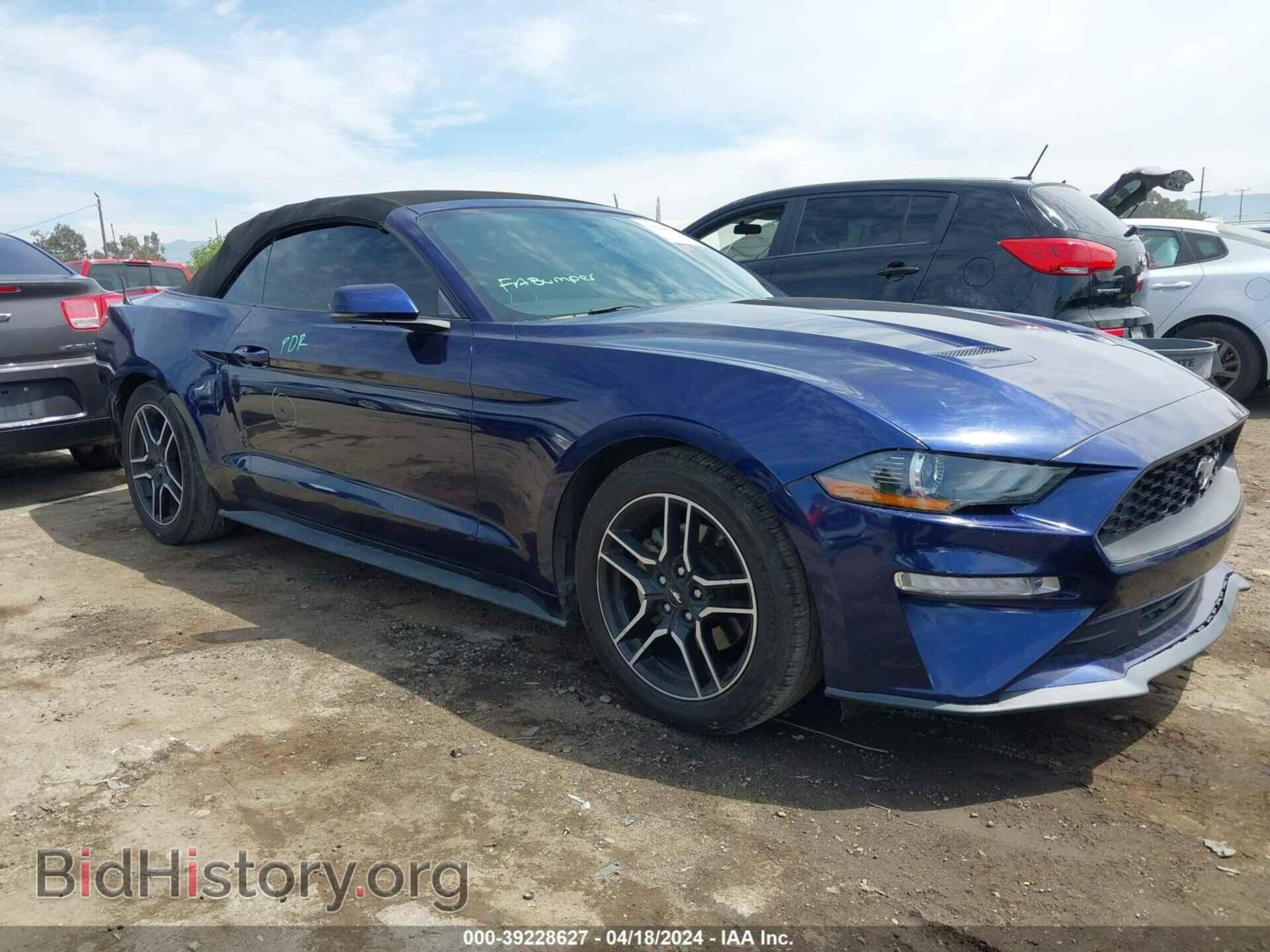 Фотография 1FATP8UH8J5132456 - FORD MUSTANG 2018