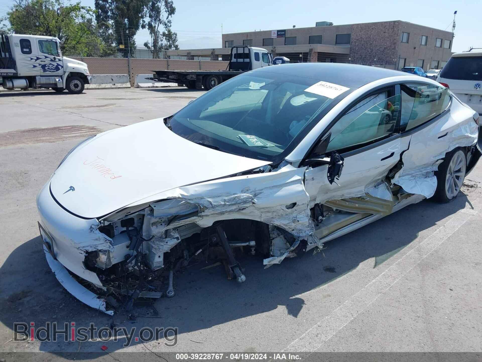 2023 TESLA MODEL 3 - VIN: 5YJ3E1EA8PF452036 - Фото 2