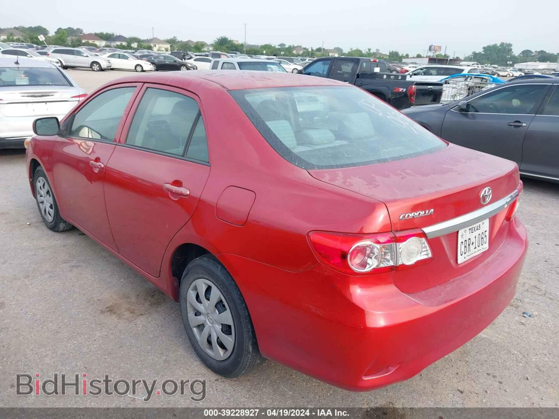 2013 TOYOTA COROLLA - VIN: 5YFBU4EE2DP180635 - Фото 3