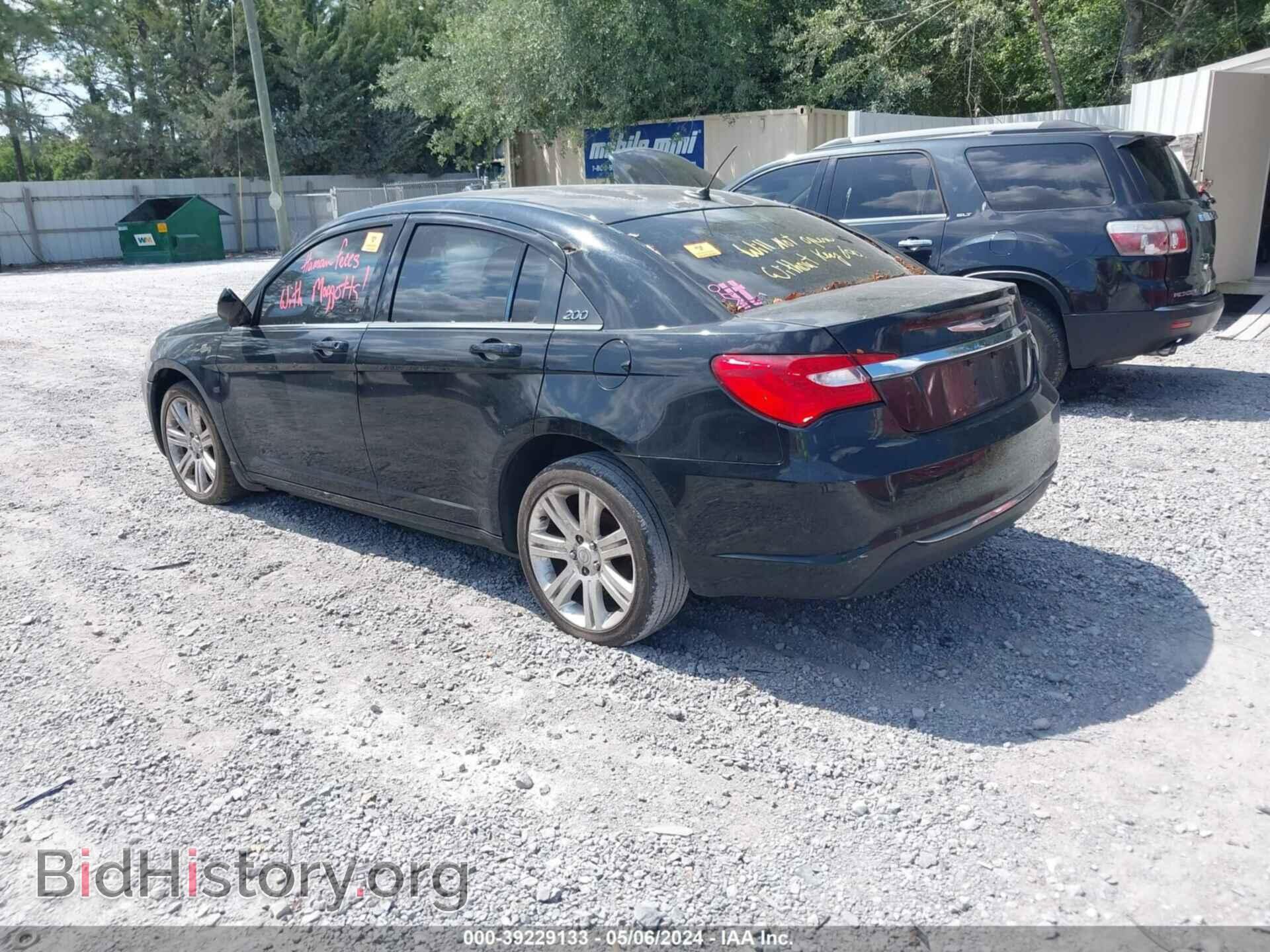 2012 CHRYSLER 200 - VIN: 1C3CCBBB8CN160783 - Фото 3