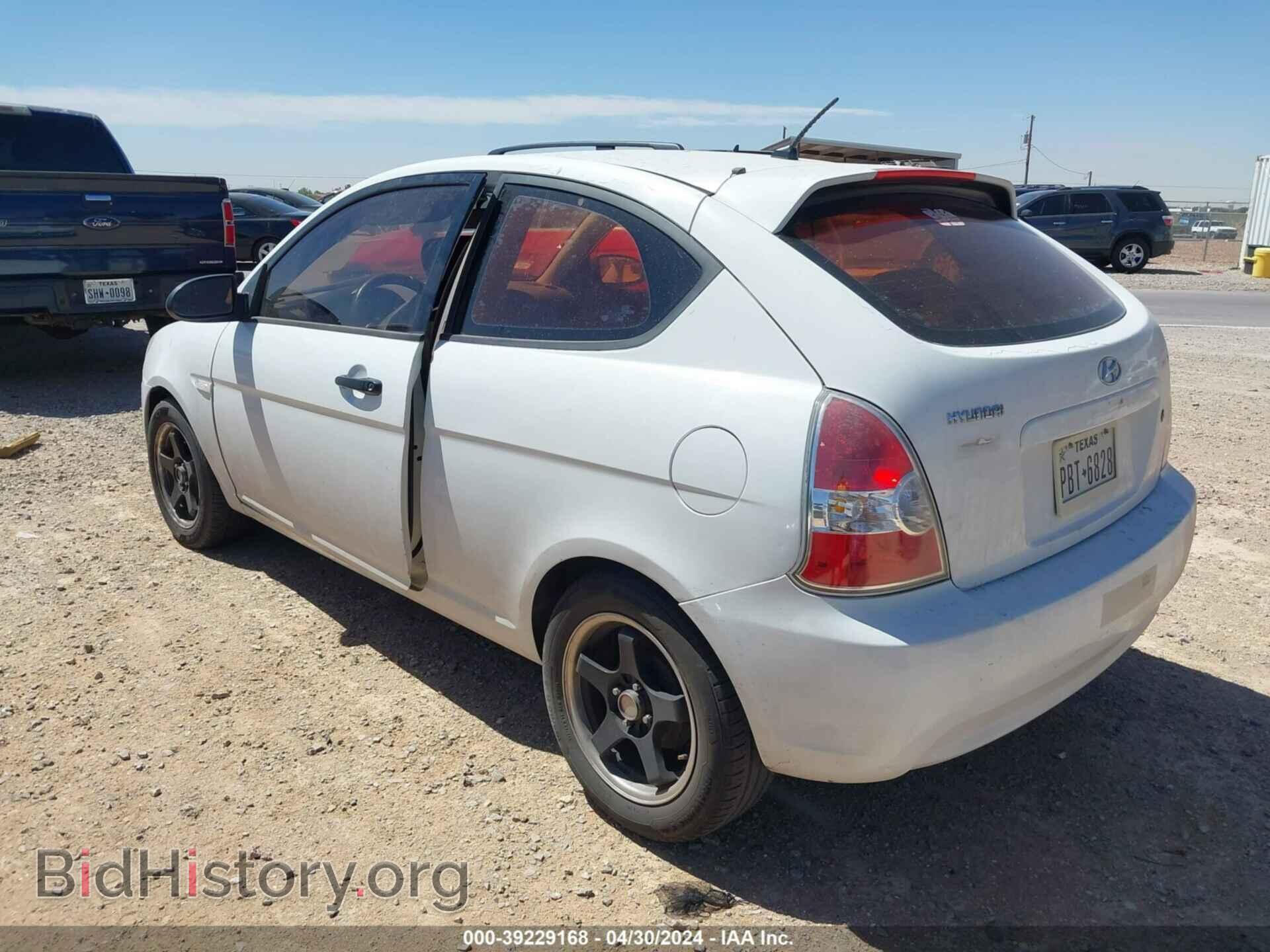 2007 HYUNDAI ACCENT - VIN: KMHCM36C77U001391 - Фото 3