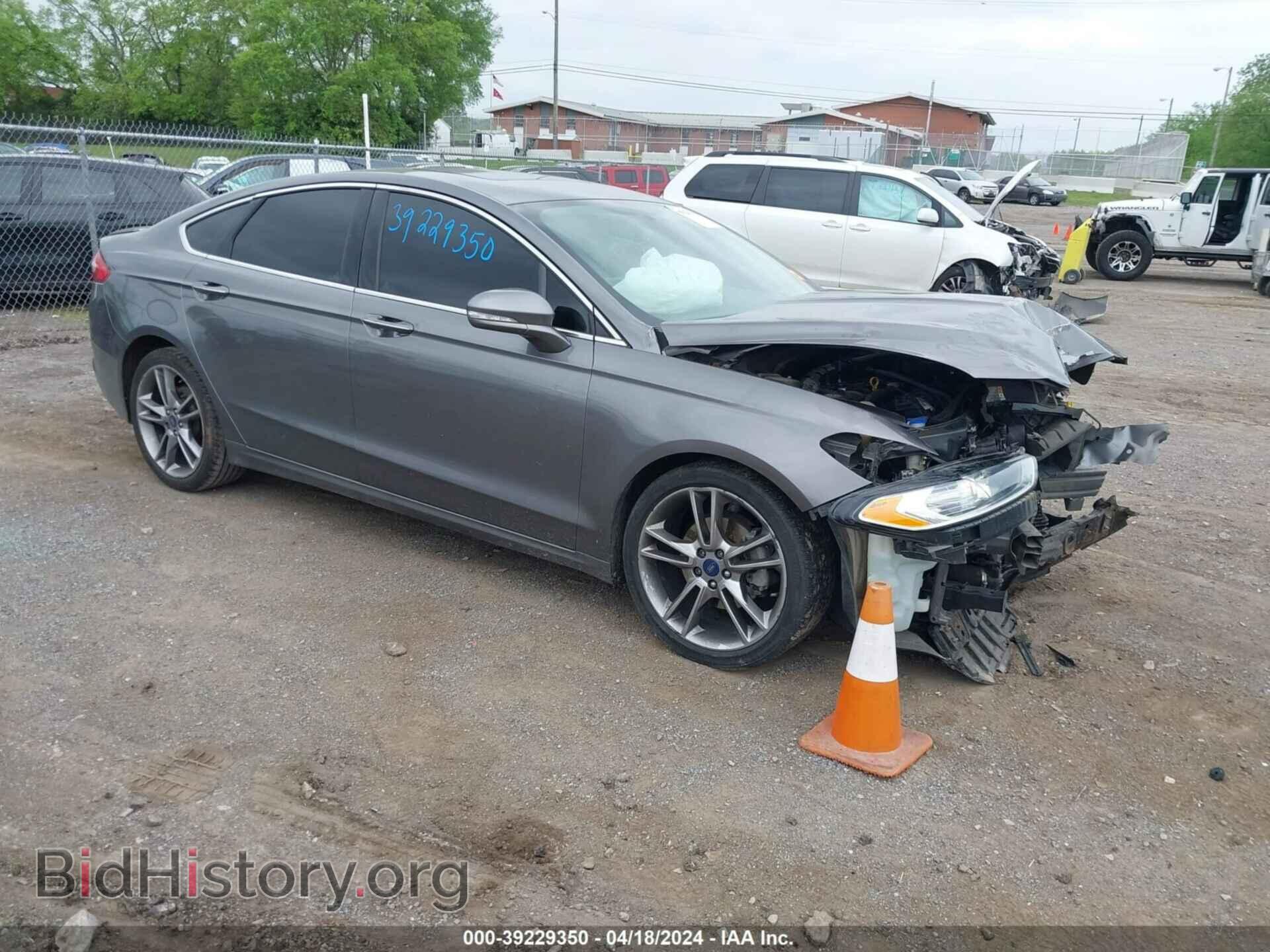 Фотография 3FA6P0K96ER251460 - FORD FUSION 2014