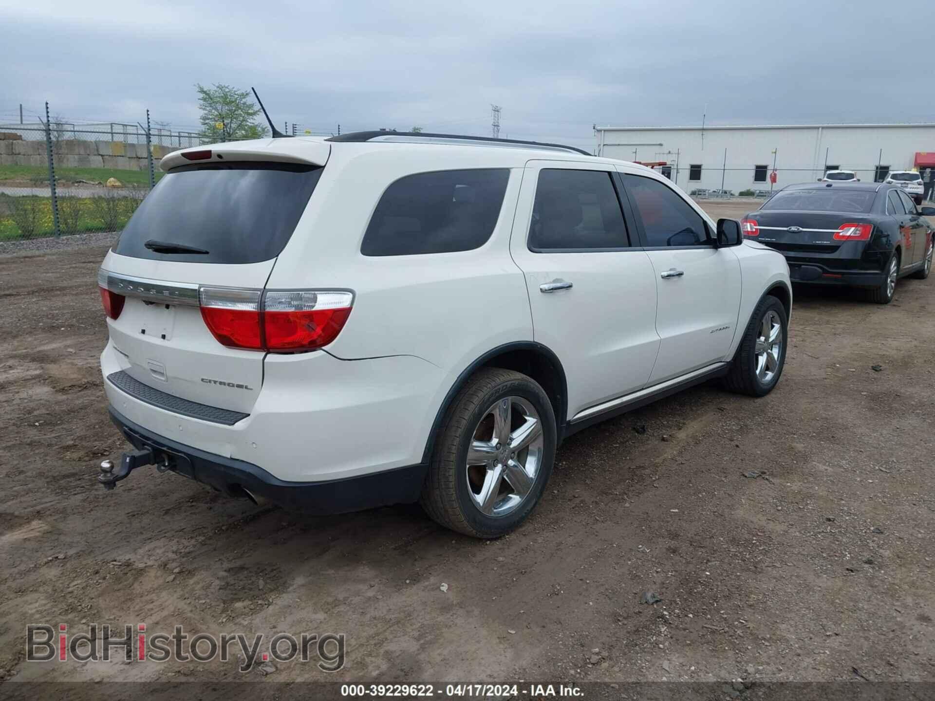 2012 DODGE DURANGO - VIN: 1C4RDHEG8CC321724 - Photo 4