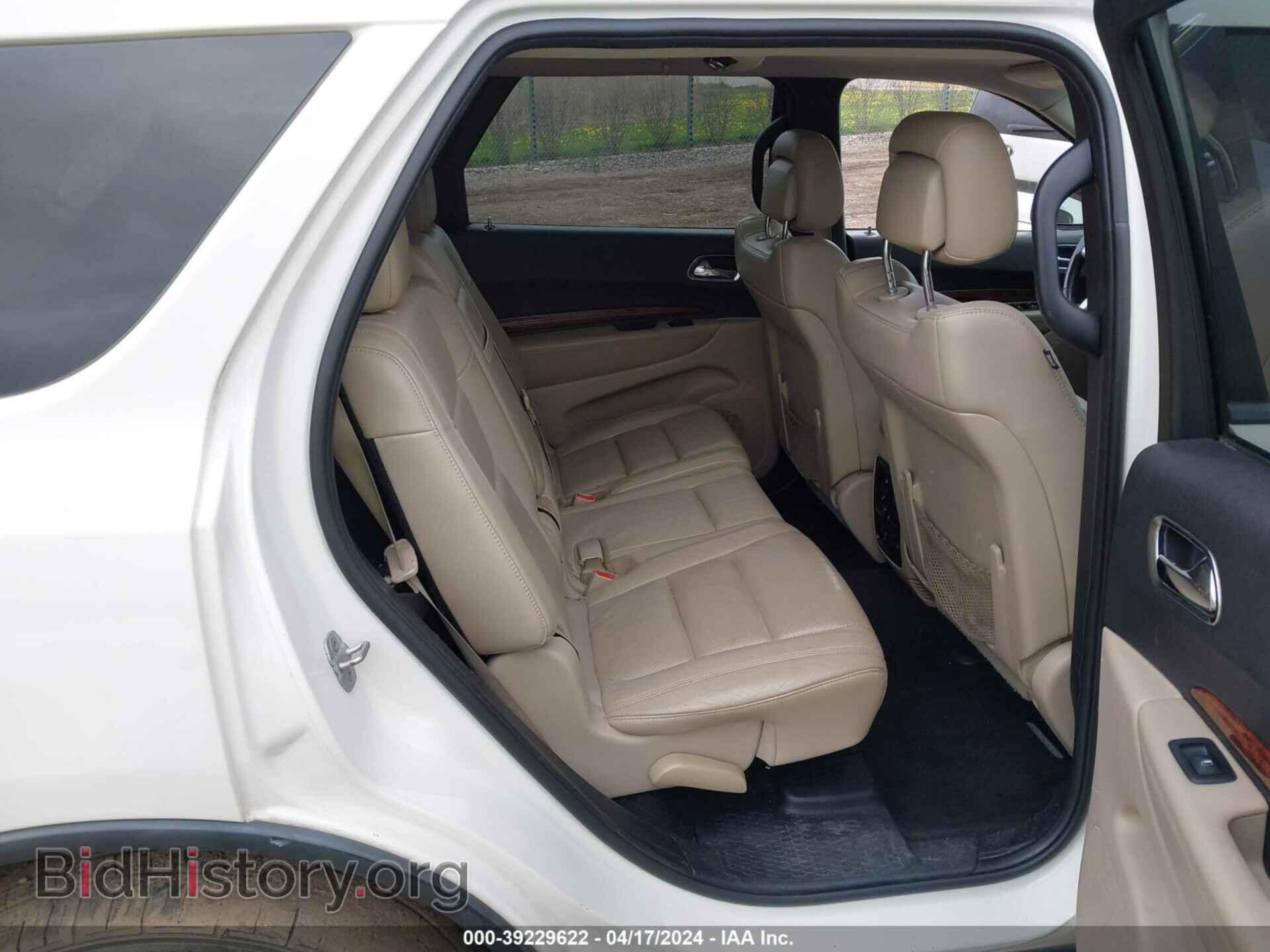 2012 DODGE DURANGO - VIN: 1C4RDHEG8CC321724 - Photo 8
