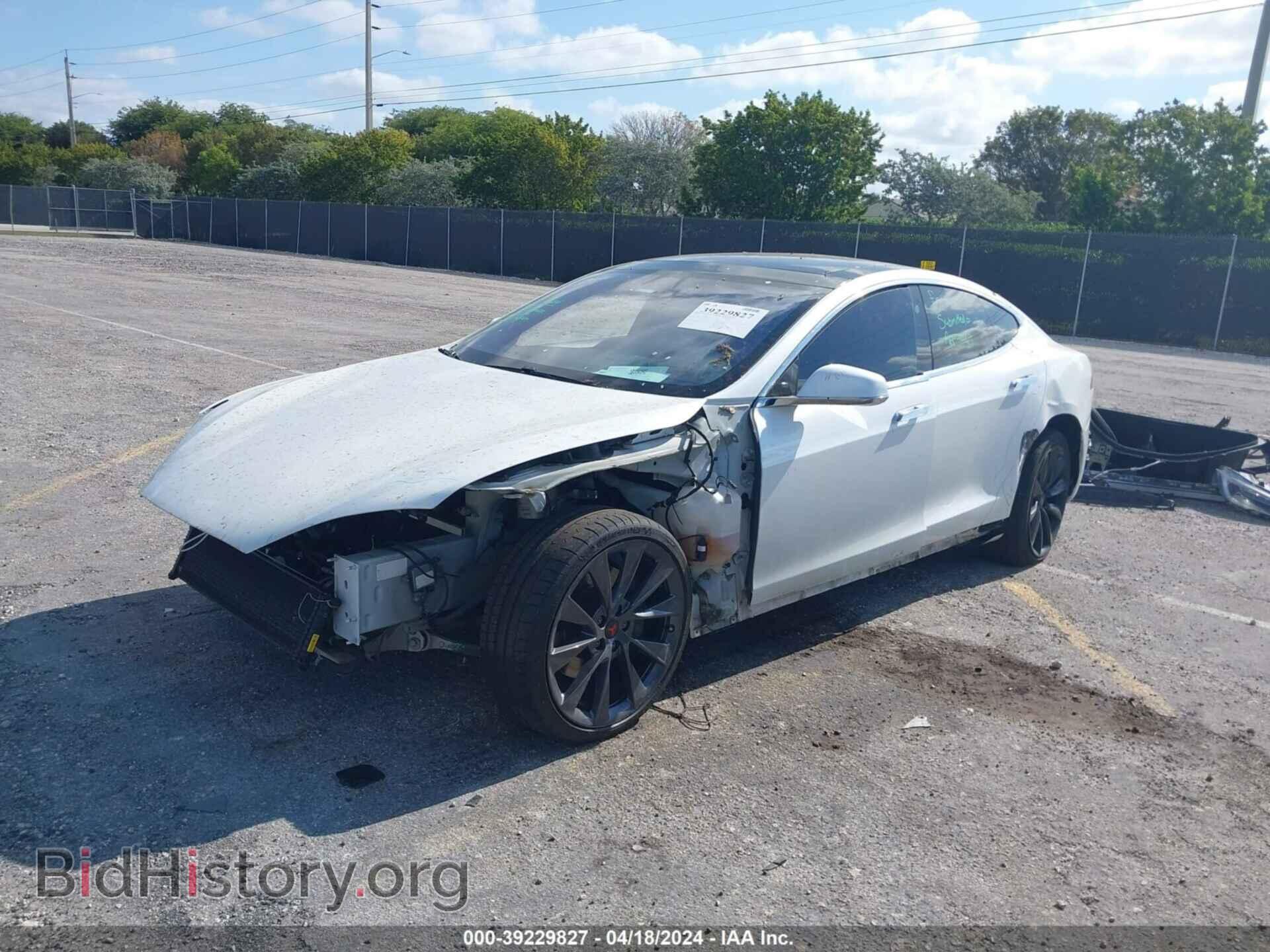 2017 TESLA MODEL S - VIN: 5YJSA1E27HF204393 - Photo 2