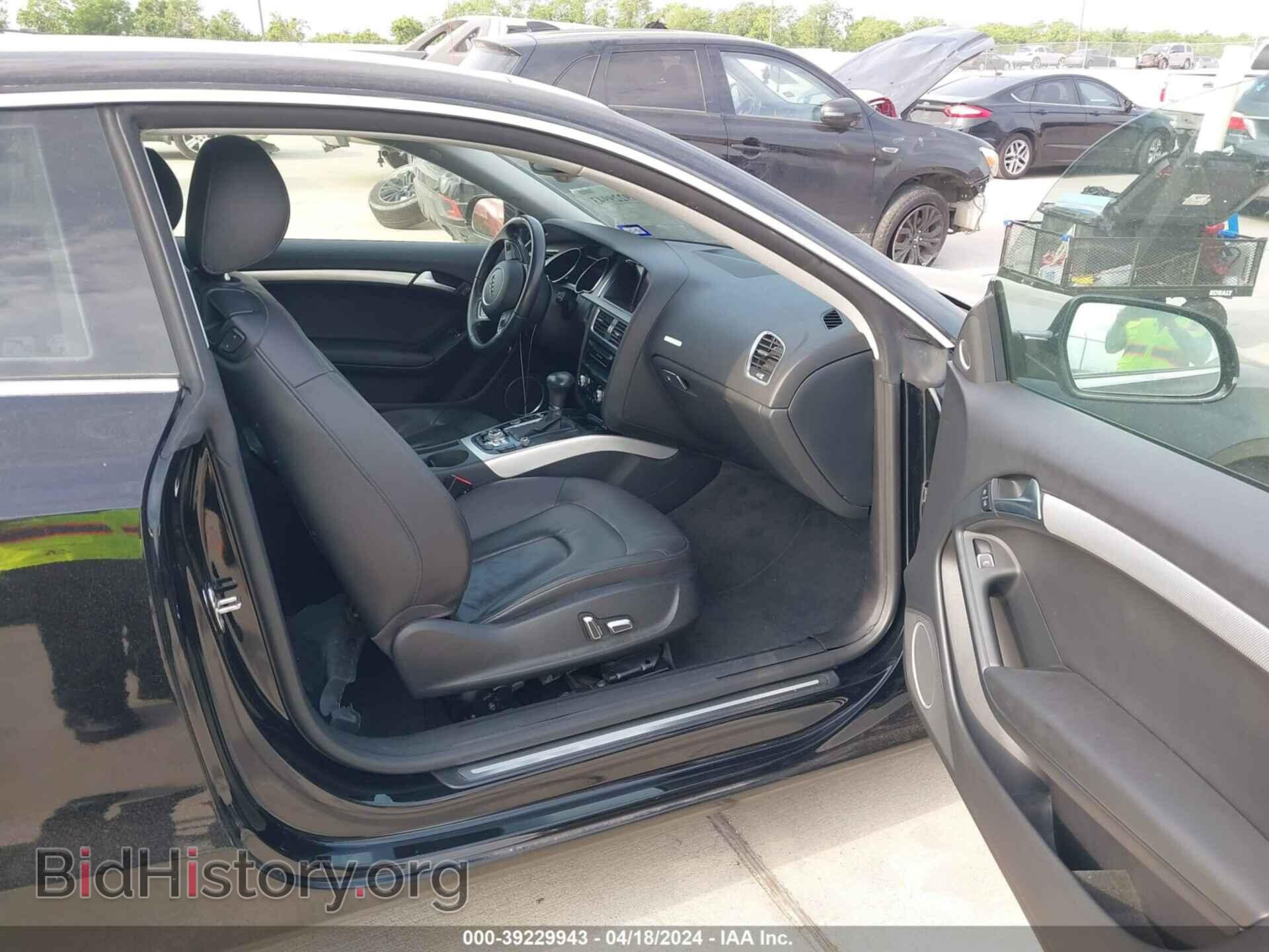 2013 AUDI A5 - VIN: WAULFAFR2DA020304 - Фото 5