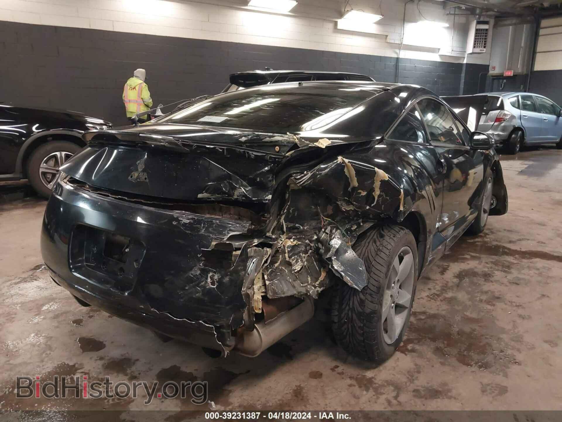 2007 MITSUBISHI ECLIPSE - VIN: 4A3AK24F67E011202 - Photo 4