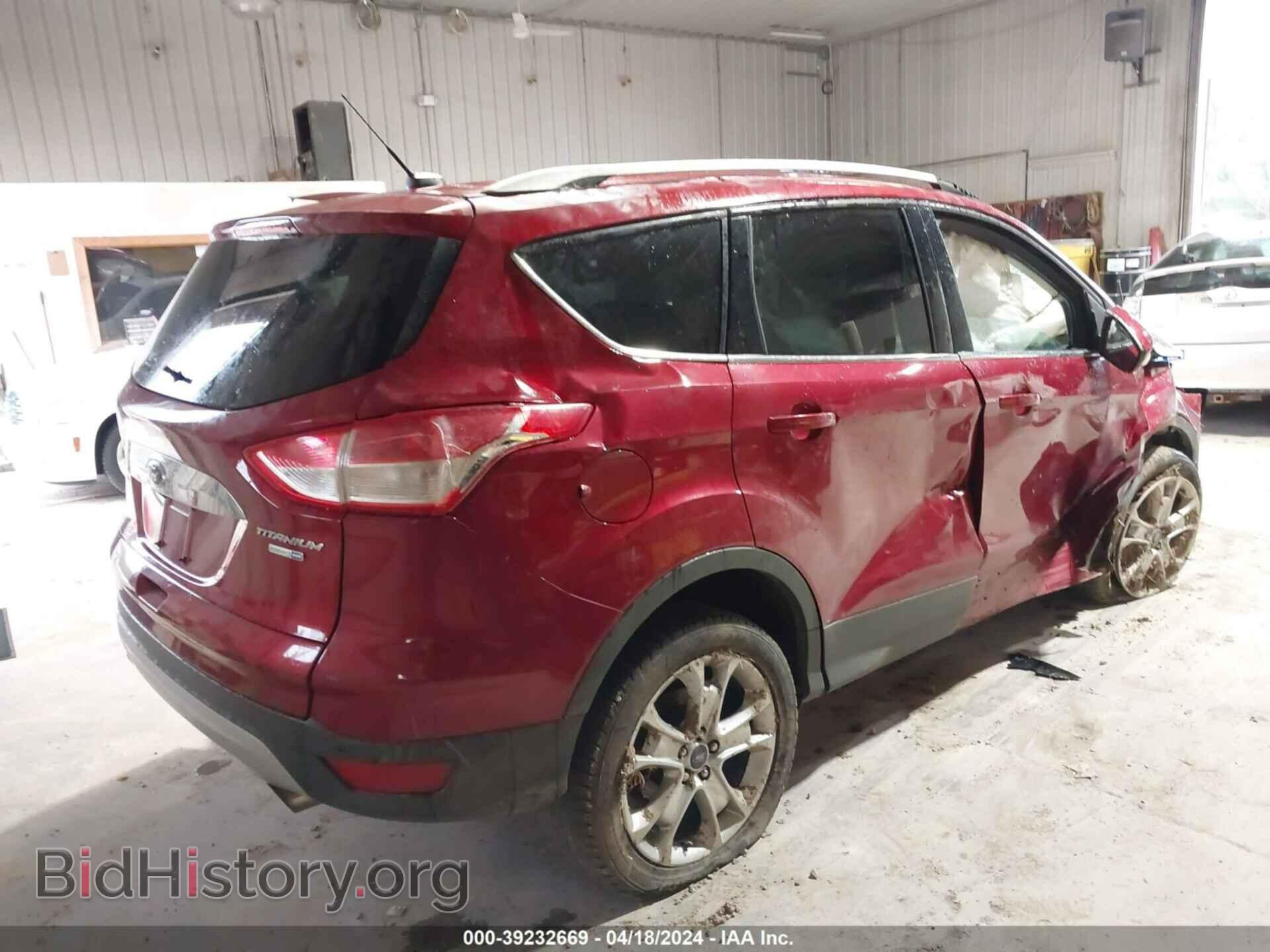 2014 FORD ESCAPE - VIN: 1FMCU9J91EUB70012 - Фото 4