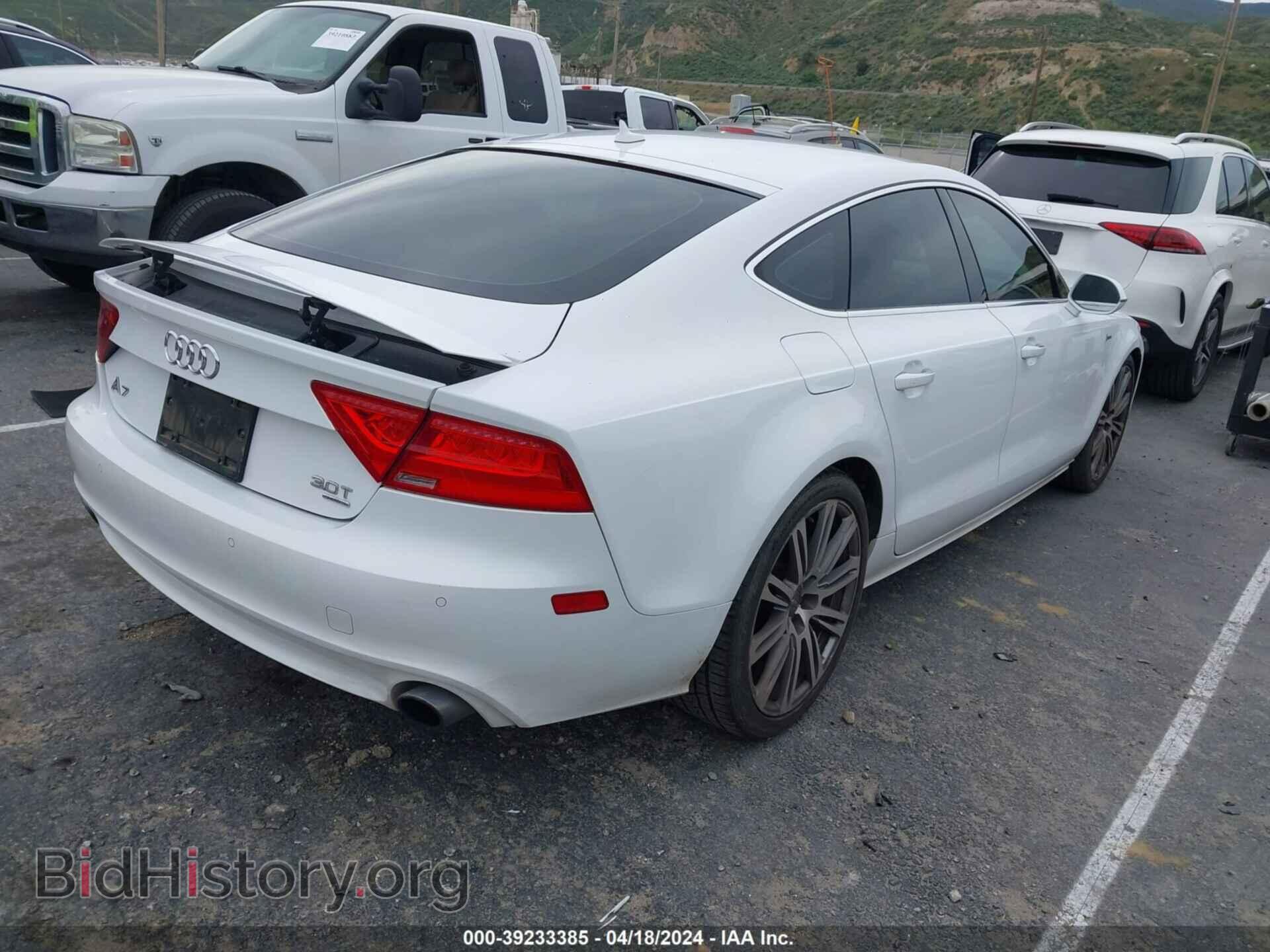 2013 AUDI A7 - VIN: WAUYGAFC2DN110401 - Фото 4