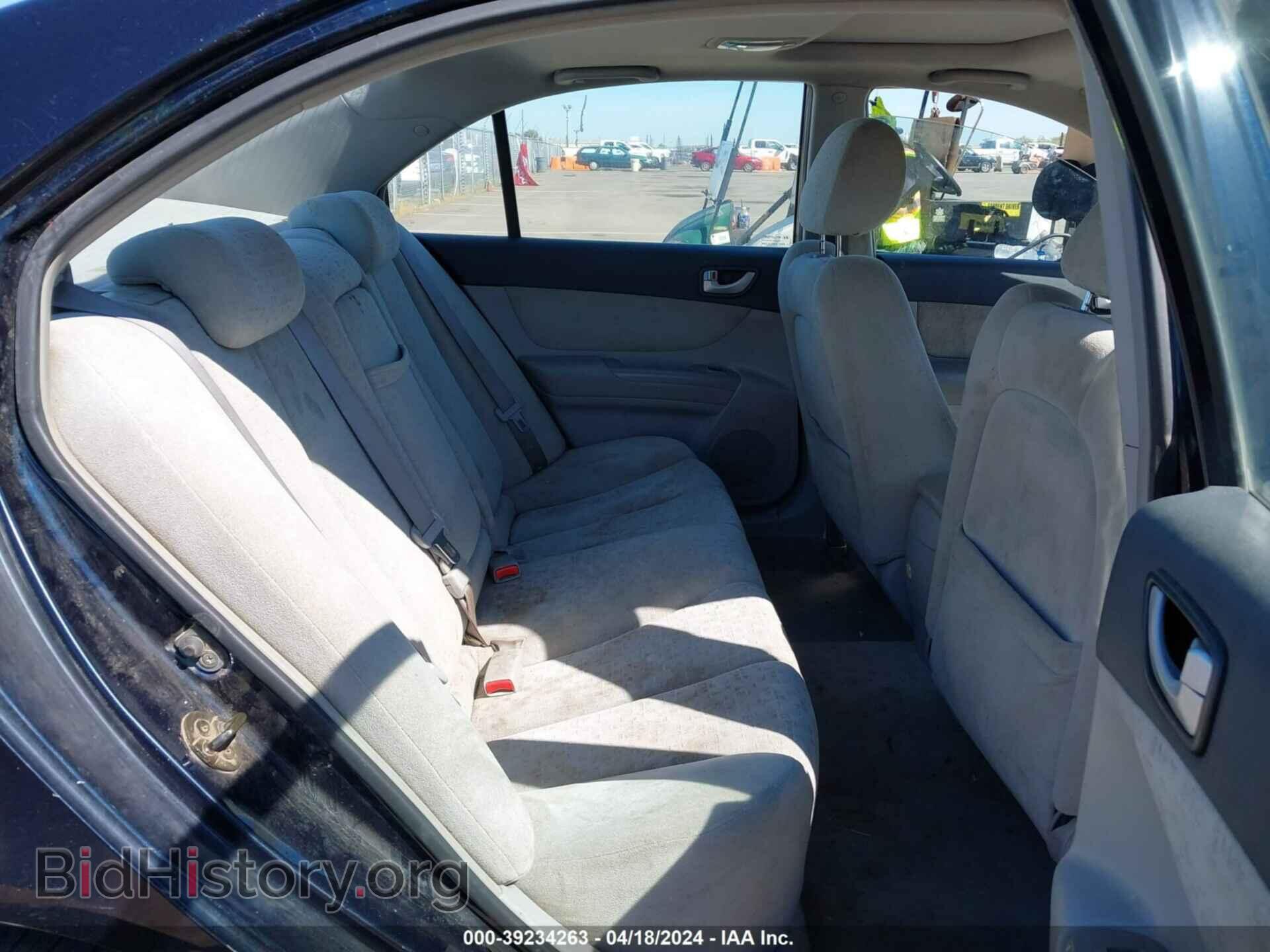 2006 HYUNDAI SONATA - VIN: 5NPEU46C26H109414 - Фото 8