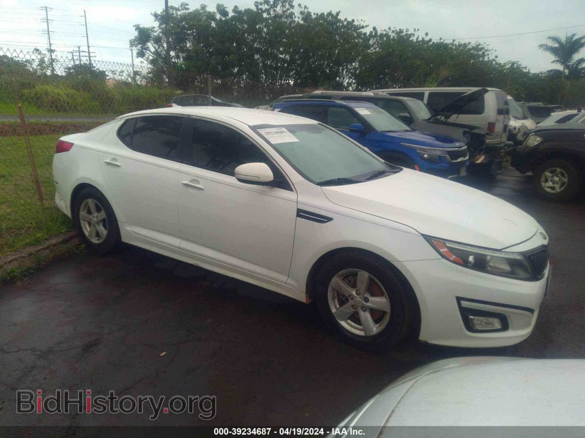 Фотография KNAGM4A75E5459828 - KIA OPTIMA 2014