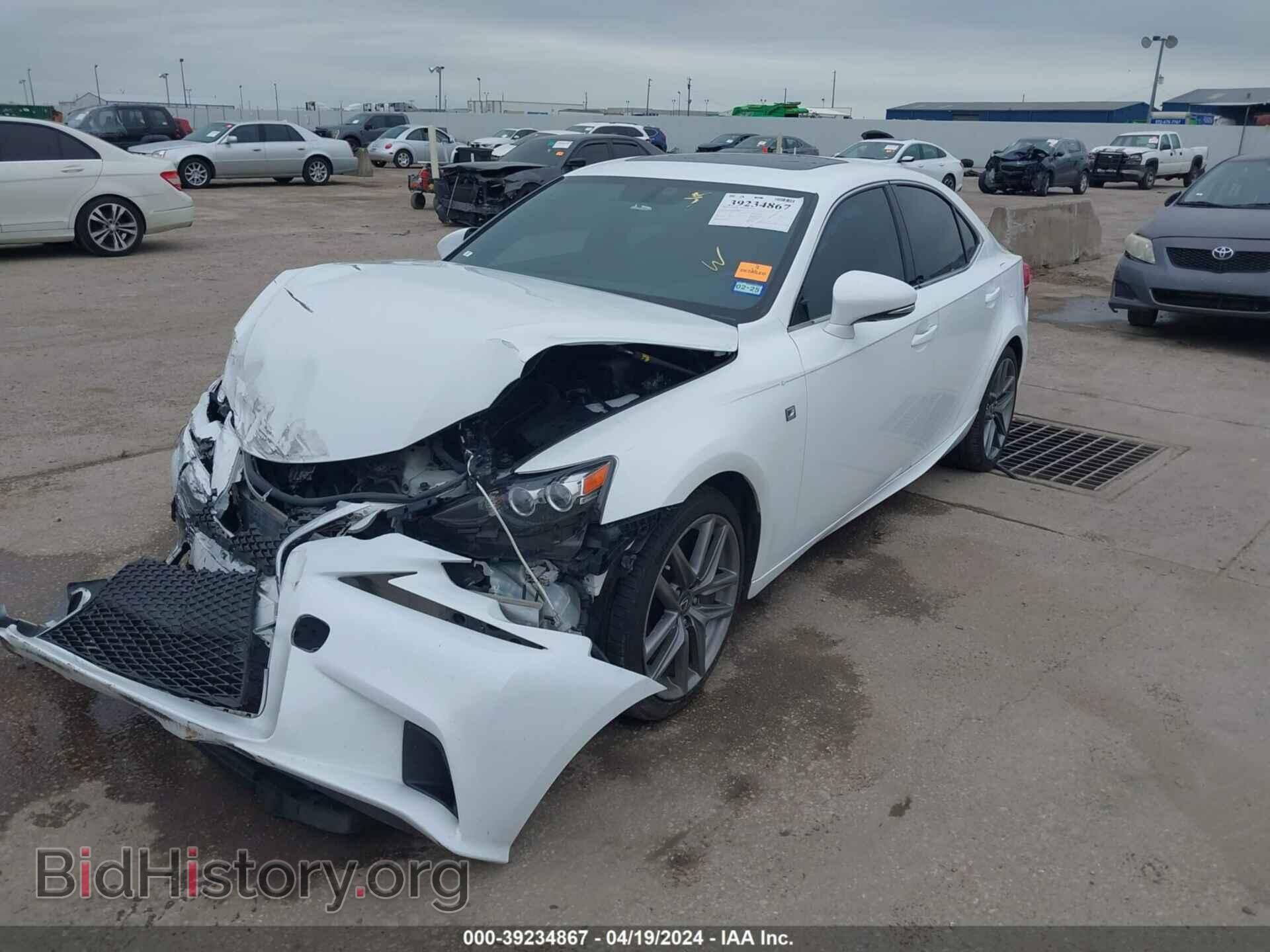 2016 LEXUS IS 350 - VIN: JTHBE1D28G5026062 - Фото 2