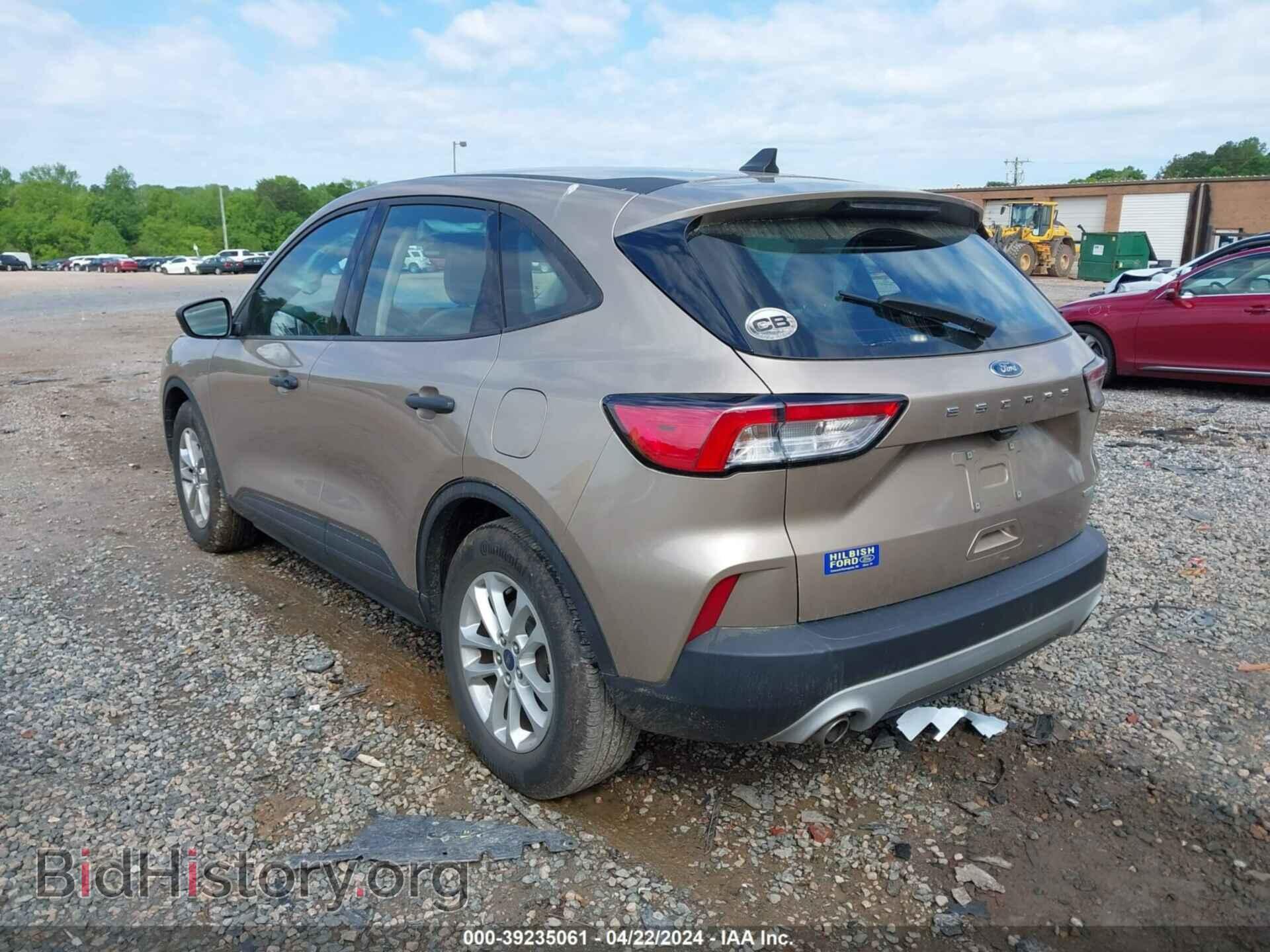 2020 FORD ESCAPE - VIN: 1FMCU0F64LUB77222 - Фото 3