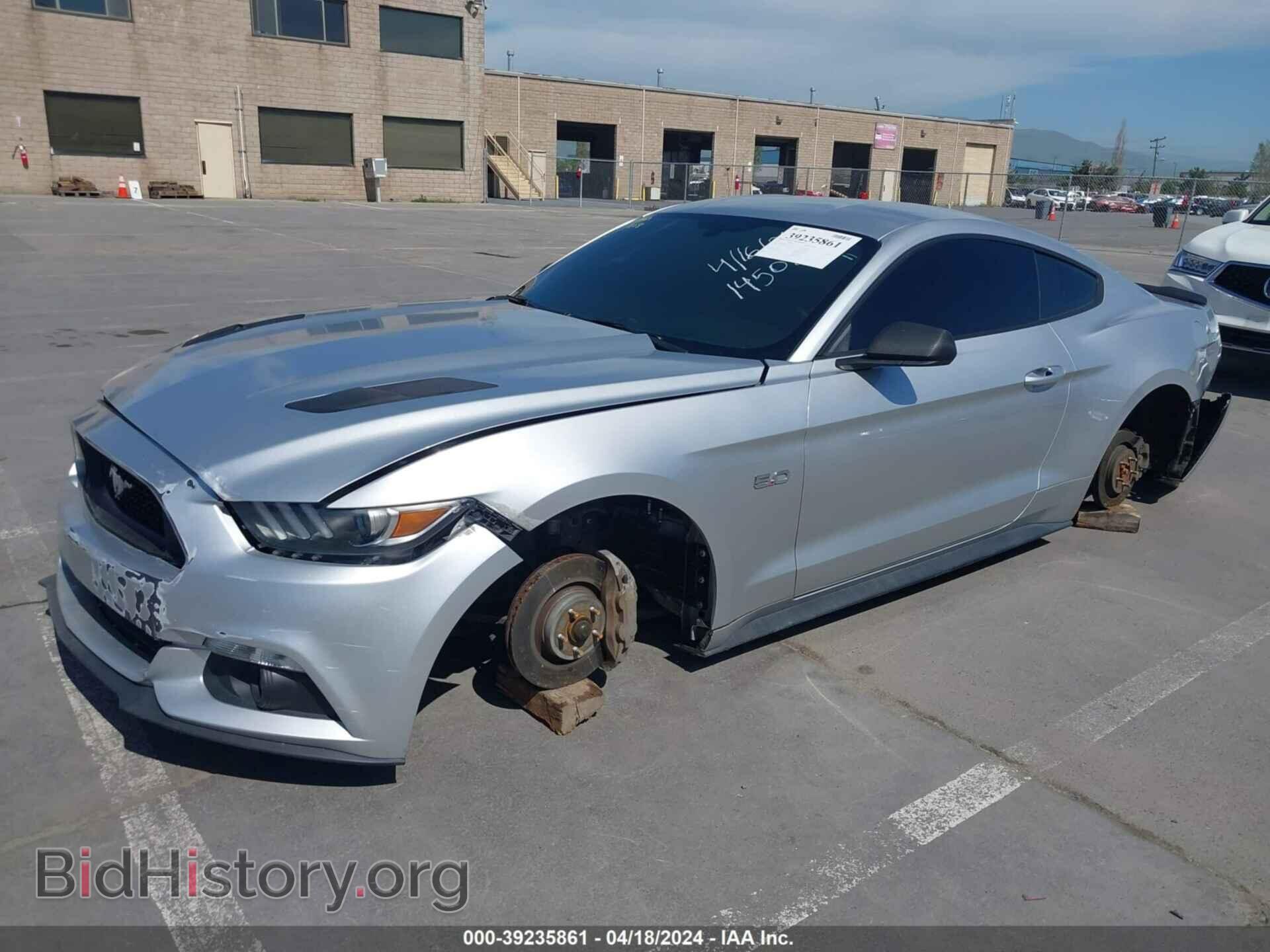 2016 FORD MUSTANG - VIN: 1FA6P8CF9G5334339 - Фото 2