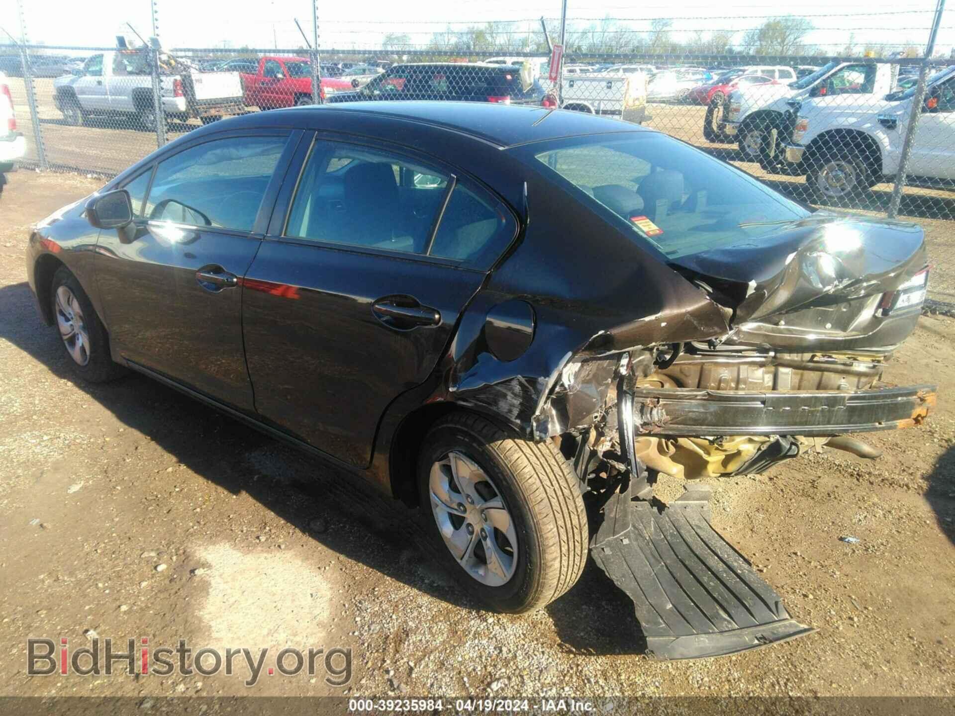 2014 HONDA CIVIC - VIN: 2HGFB2F52EH555197 - Фото 3