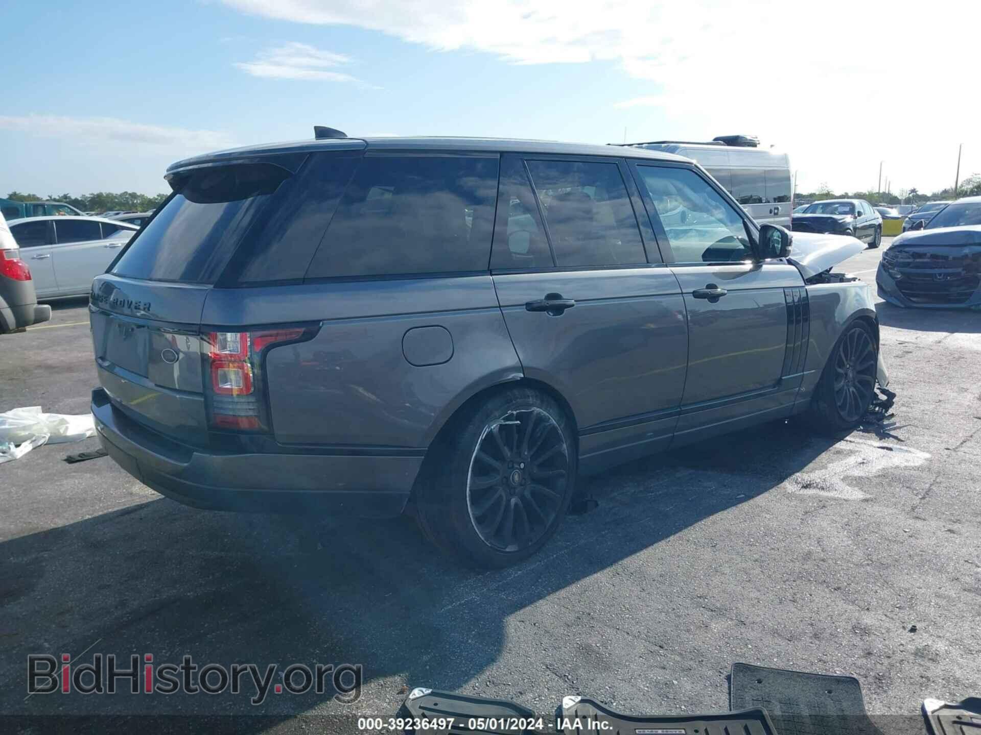 2017 LAND ROVER RANGE ROVER - VIN: SALGS2FE8HA356640 - Фото 4