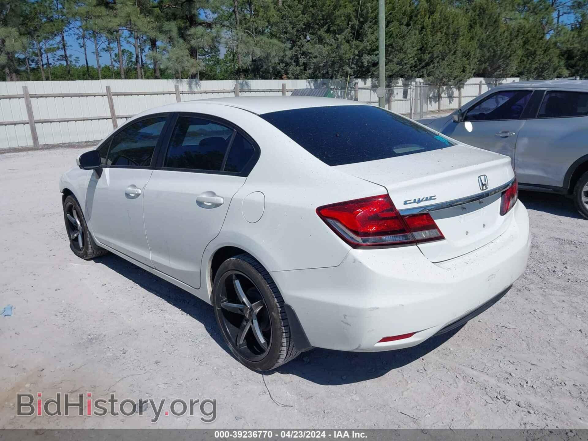 2015 HONDA CIVIC - VIN: 19XFB2F72FE114621 - Фото 3