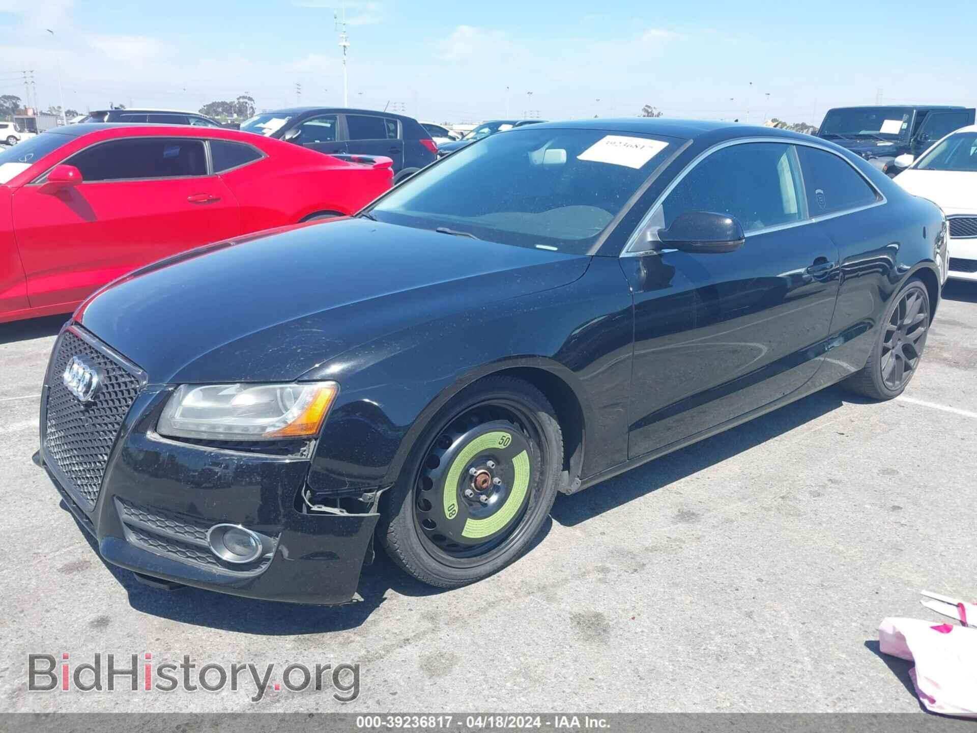 2010 AUDI A5 - VIN: WAULFAFR4AA065336 - Фото 2