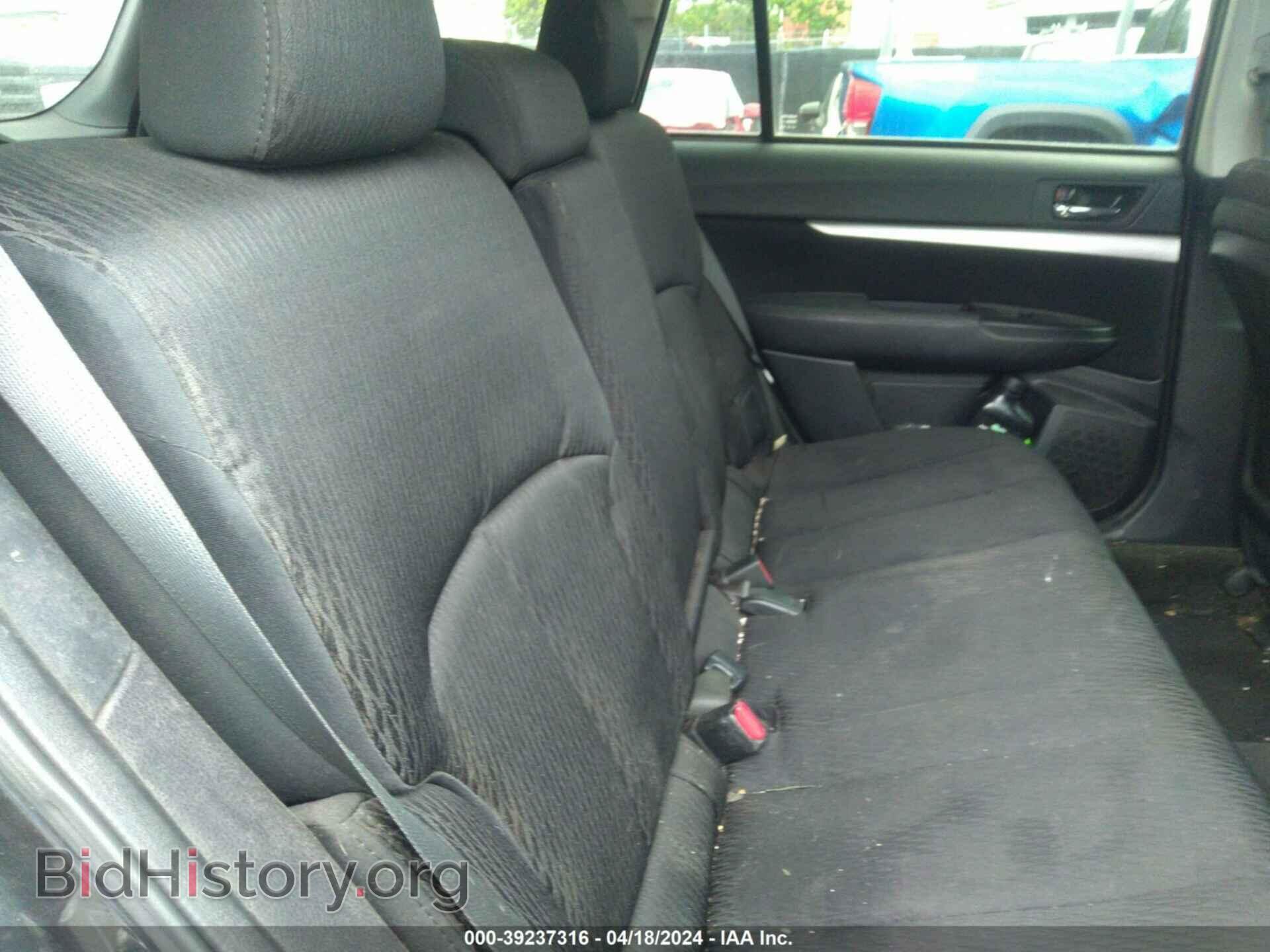2012 SUBARU OUTBACK - VIN: 4S4BRCBC7C3205238 - Фото 8