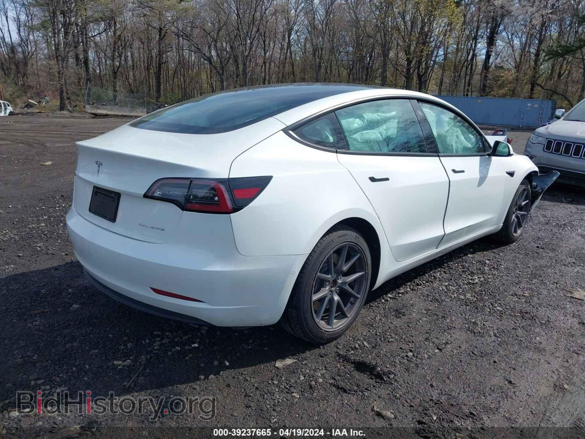 2022 TESLA MODEL 3 - VIN: 5YJ3E1EBXNF334785 - Фото 4