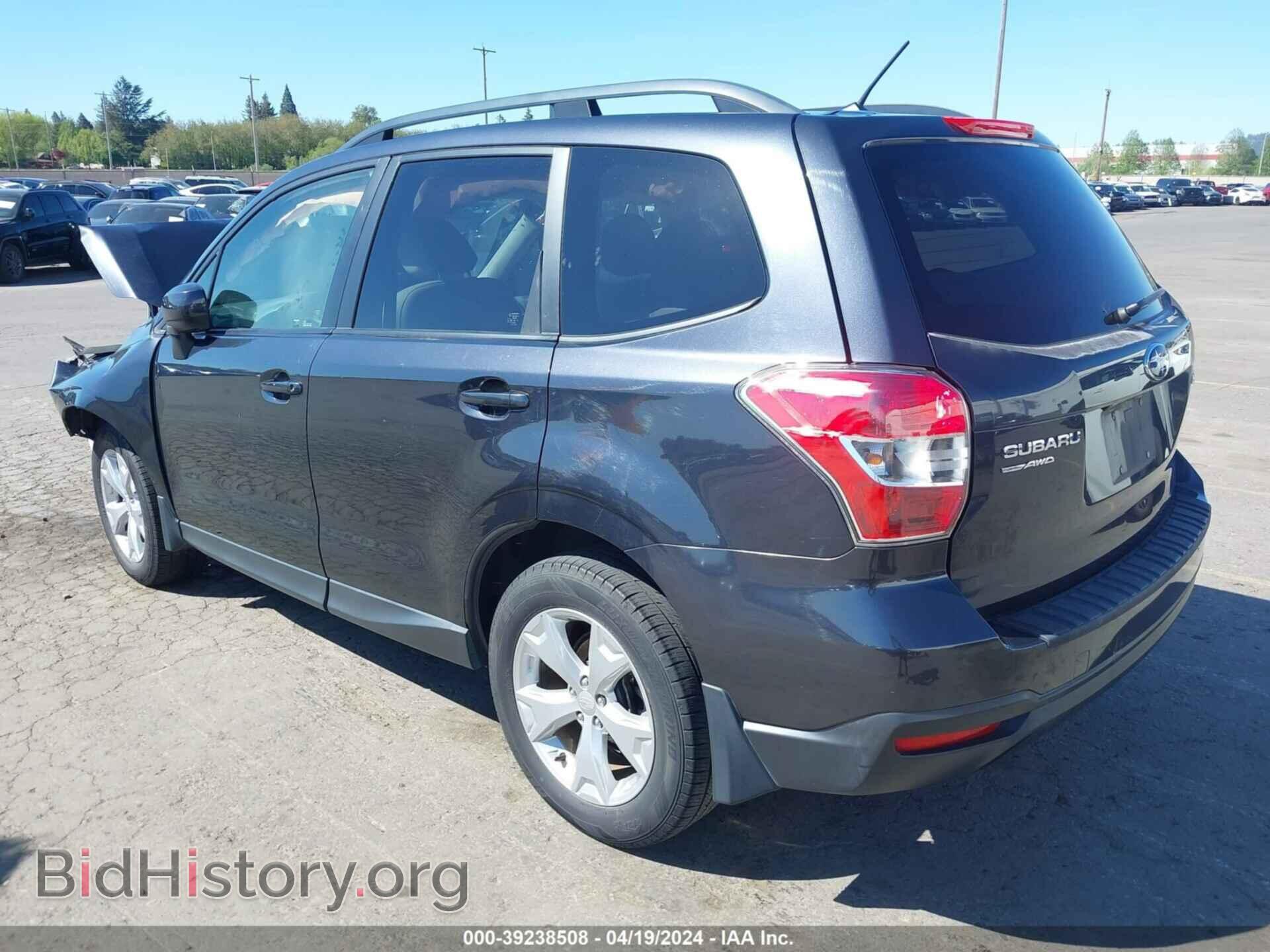 2014 SUBARU FORESTER - VIN: JF2SJAEC0EH450790 - Фото 3
