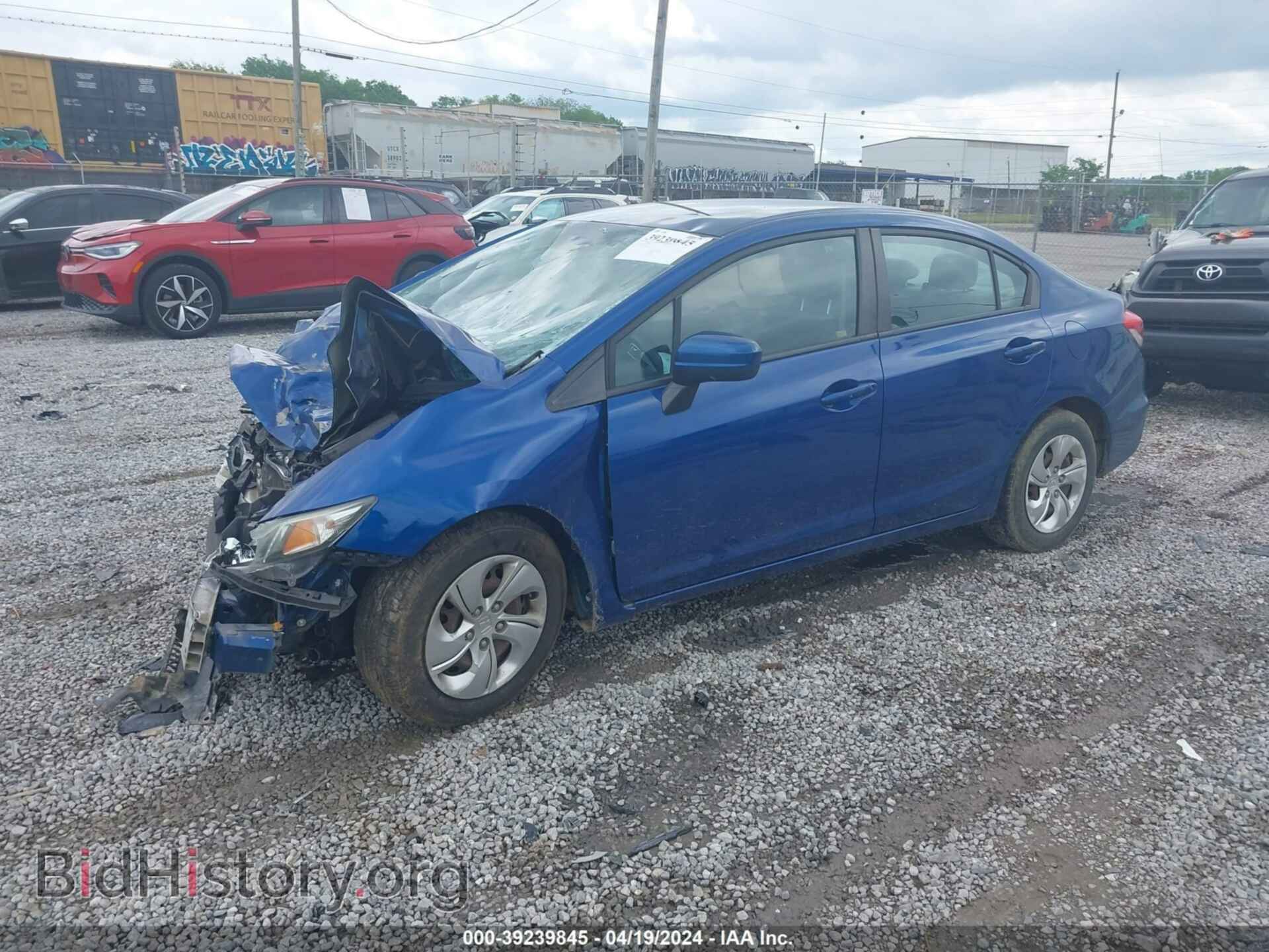 2015 HONDA CIVIC - VIN: 19XFB2F53FE024182 - Фото 2