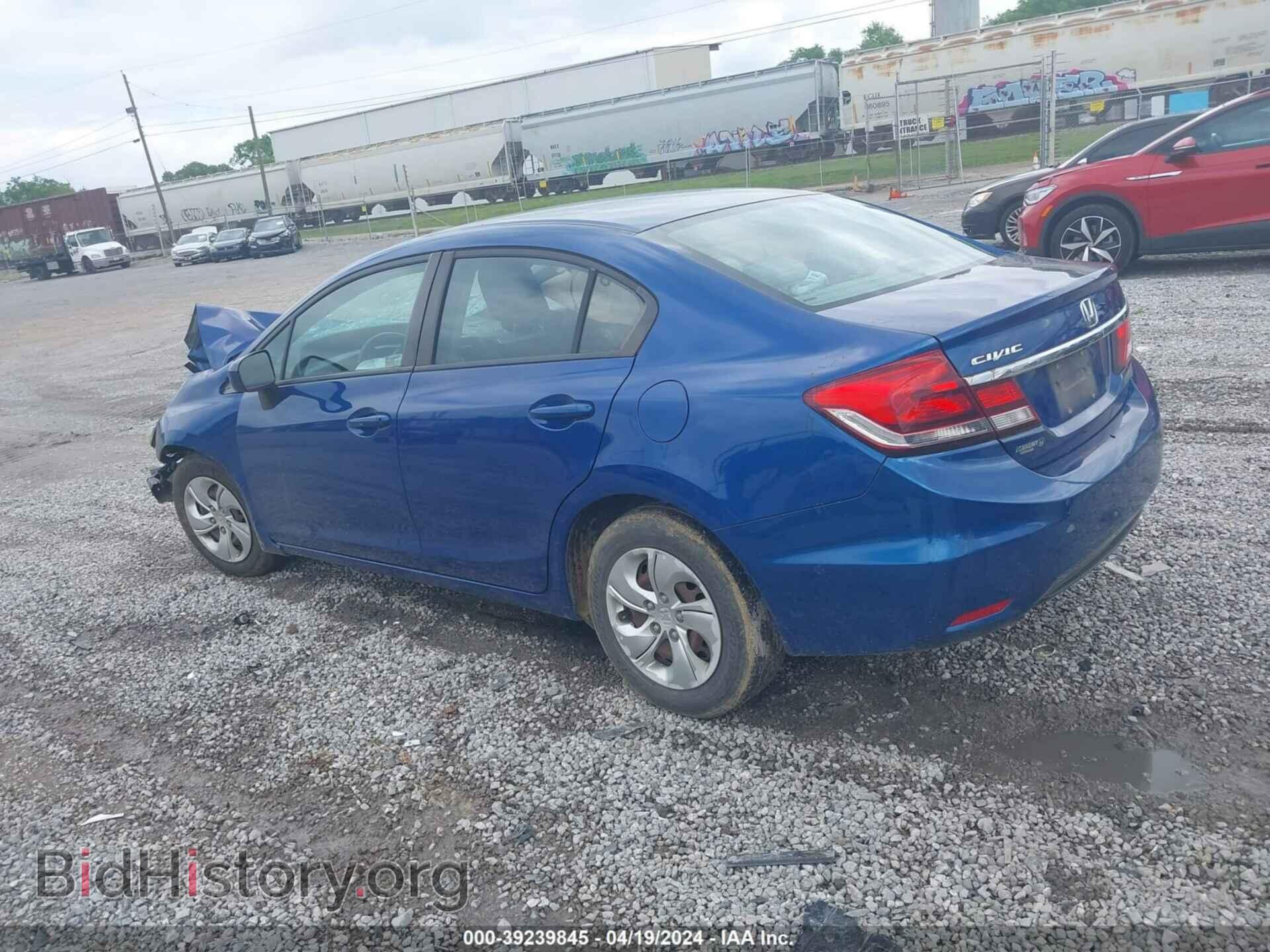 2015 HONDA CIVIC - VIN: 19XFB2F53FE024182 - Фото 3