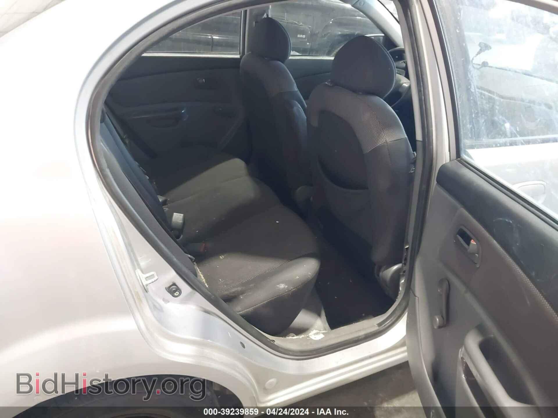 2008 KIA RIO - VIN: KNADE123786355091 - Фото 8