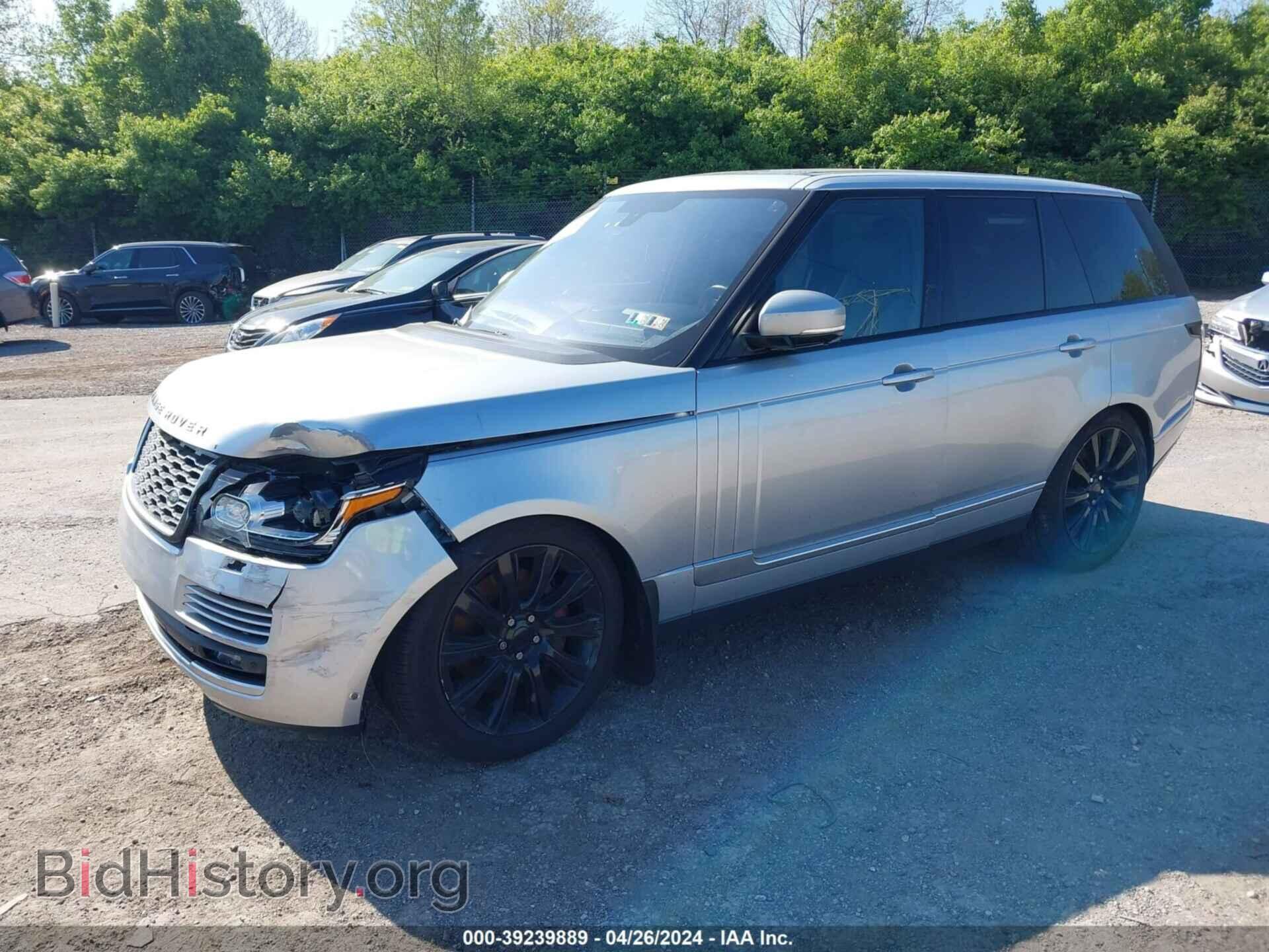 2015 LAND ROVER RANGE ROVER - VIN: SALGS2TF8FA225637 - Фото 2