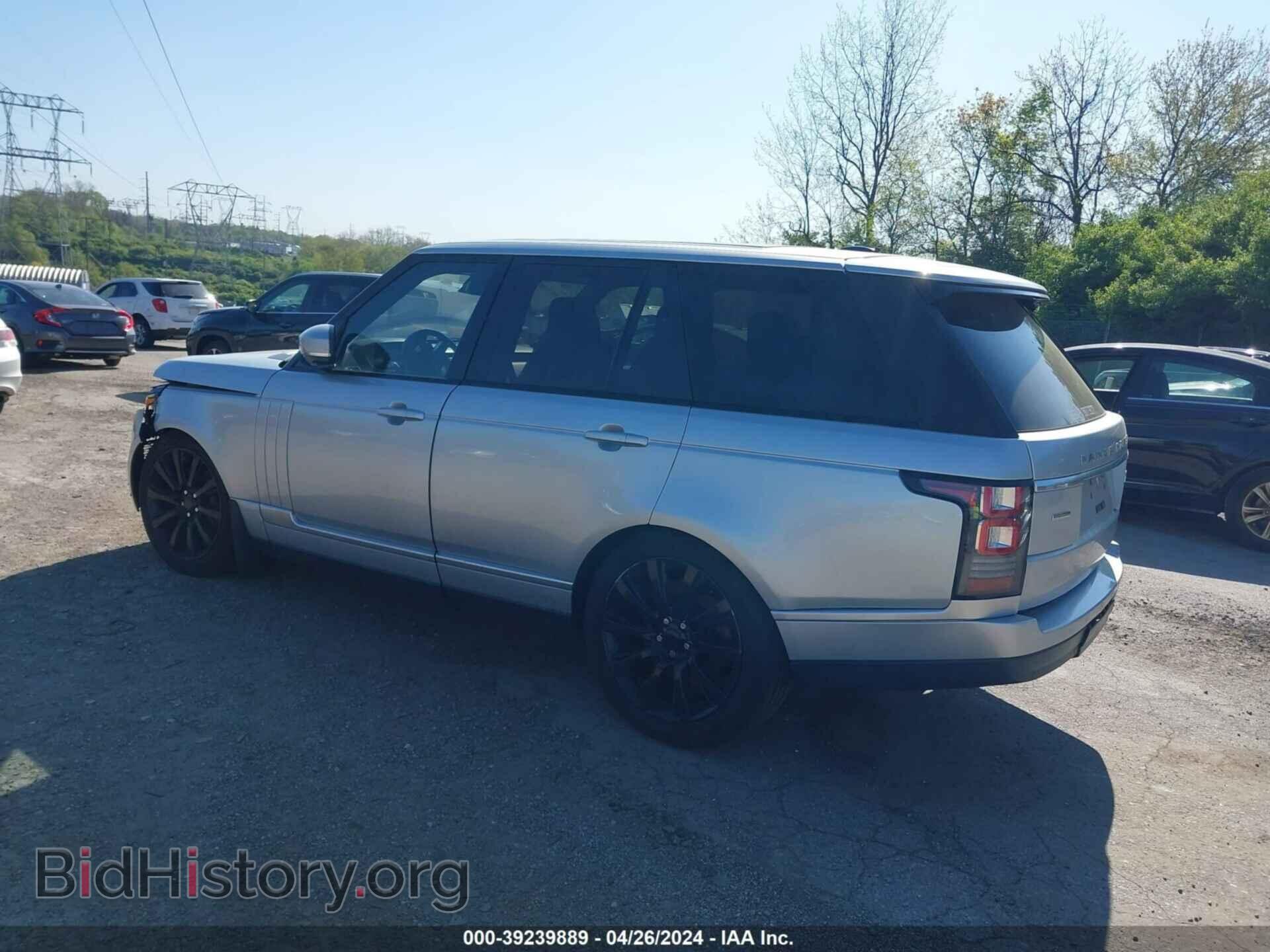 2015 LAND ROVER RANGE ROVER - VIN: SALGS2TF8FA225637 - Фото 3