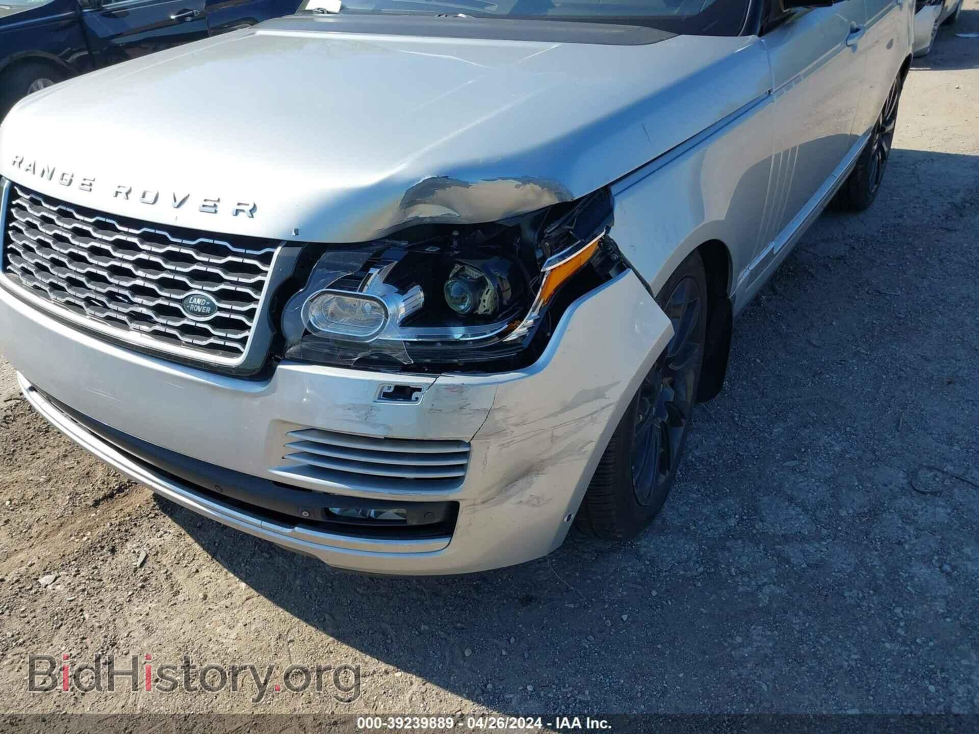 2015 LAND ROVER RANGE ROVER - VIN: SALGS2TF8FA225637 - Фото 6