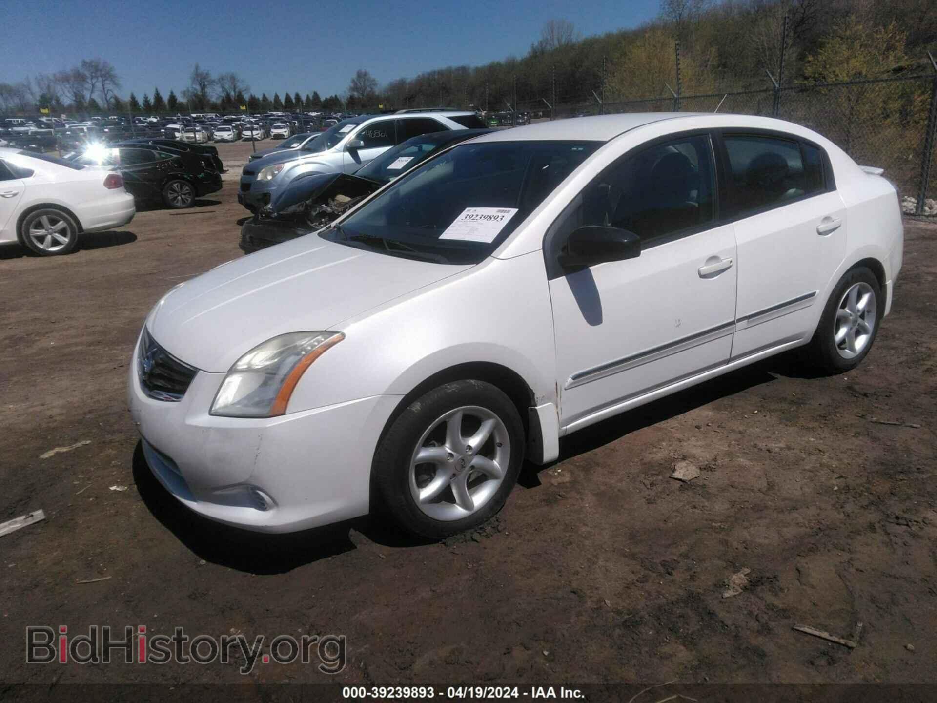 2012 NISSAN SENTRA - VIN: 3N1AB6AP1CL697251 - Фото 2