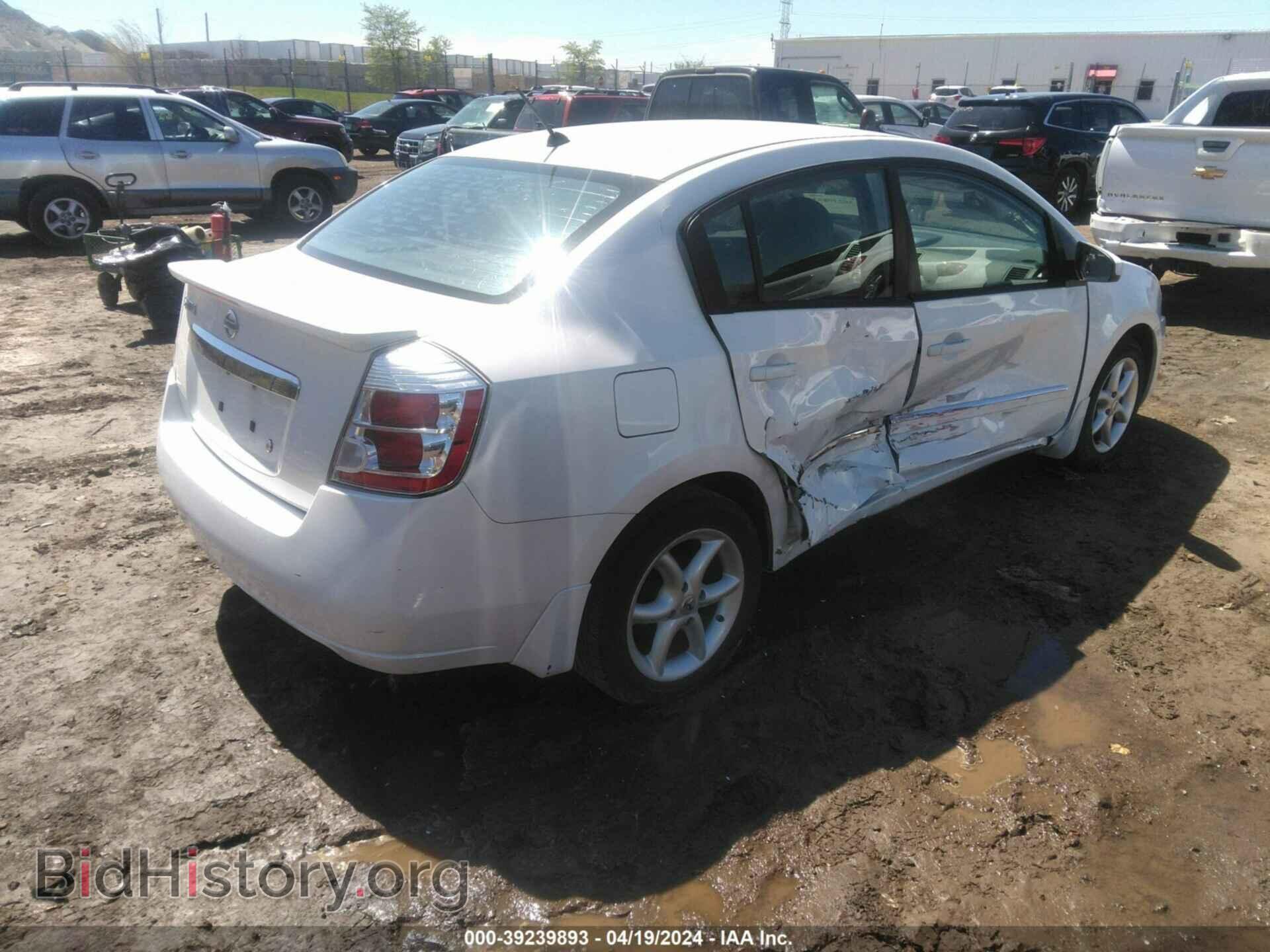 2012 NISSAN SENTRA - VIN: 3N1AB6AP1CL697251 - Фото 4