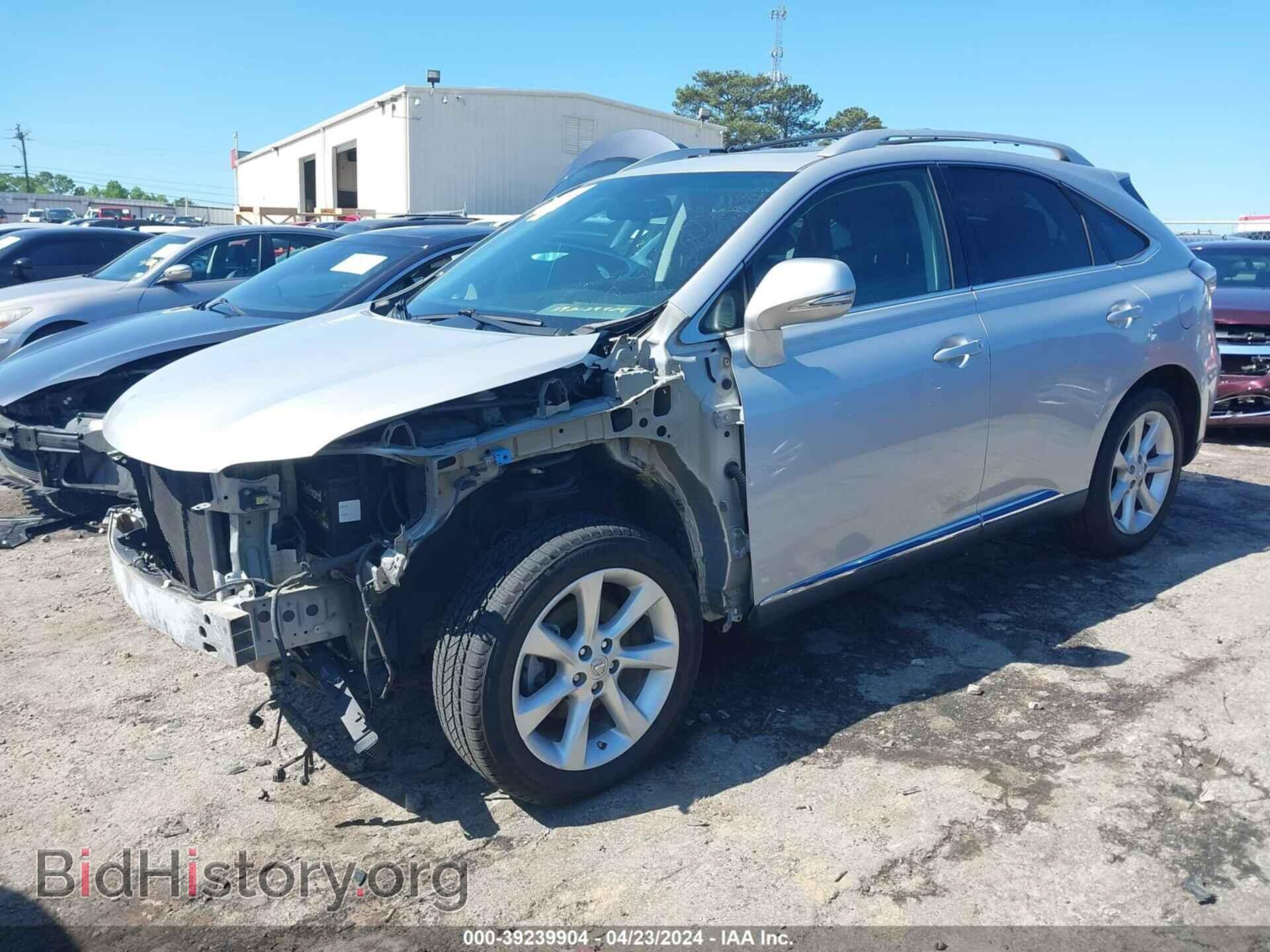 2012 LEXUS RX 350 - VIN: 2T2ZK1BA2CC067489 - Фото 2