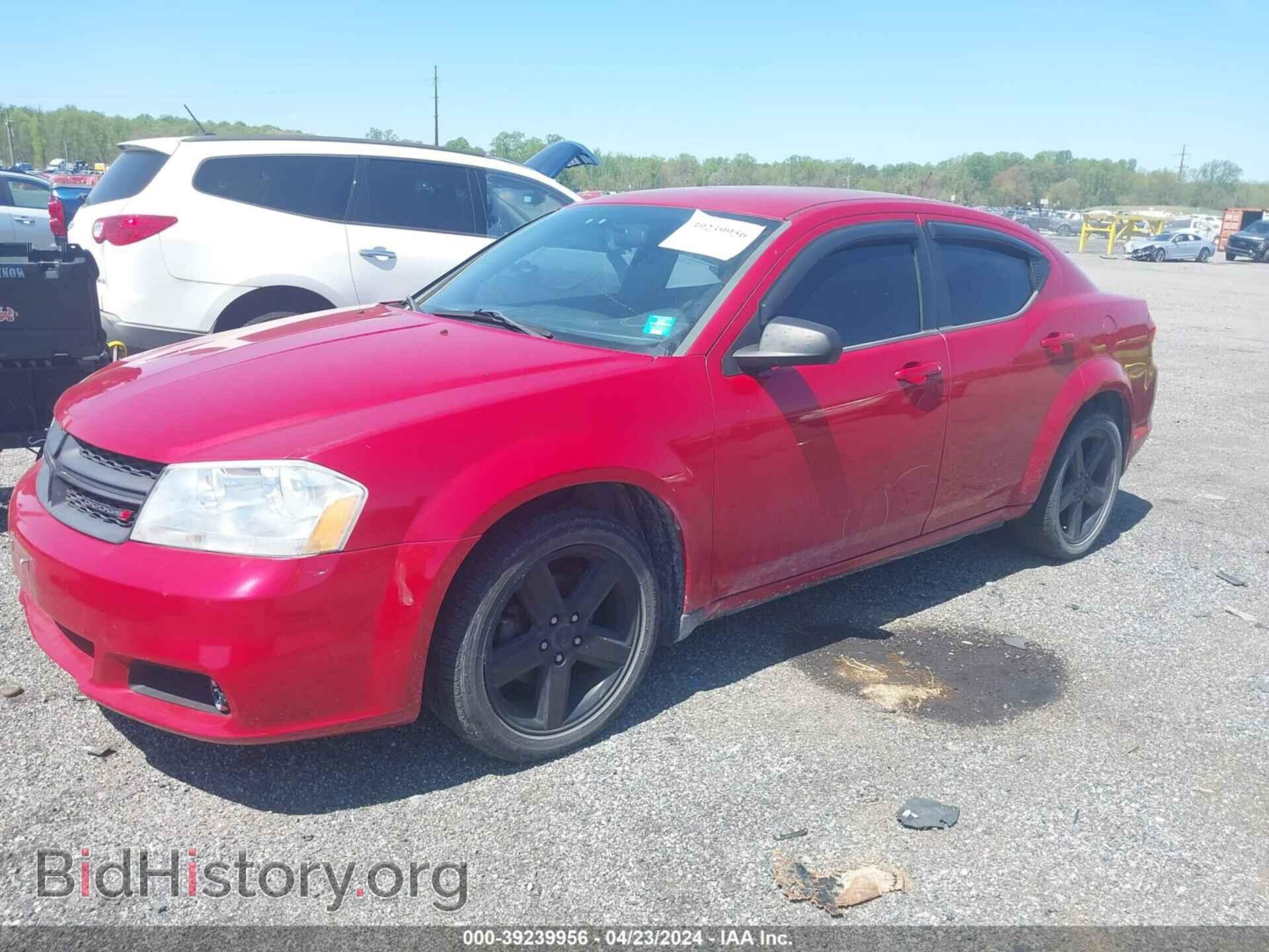 2013 DODGE AVENGER - VIN: 1C3CDZAB6DN607247 - Фото 2