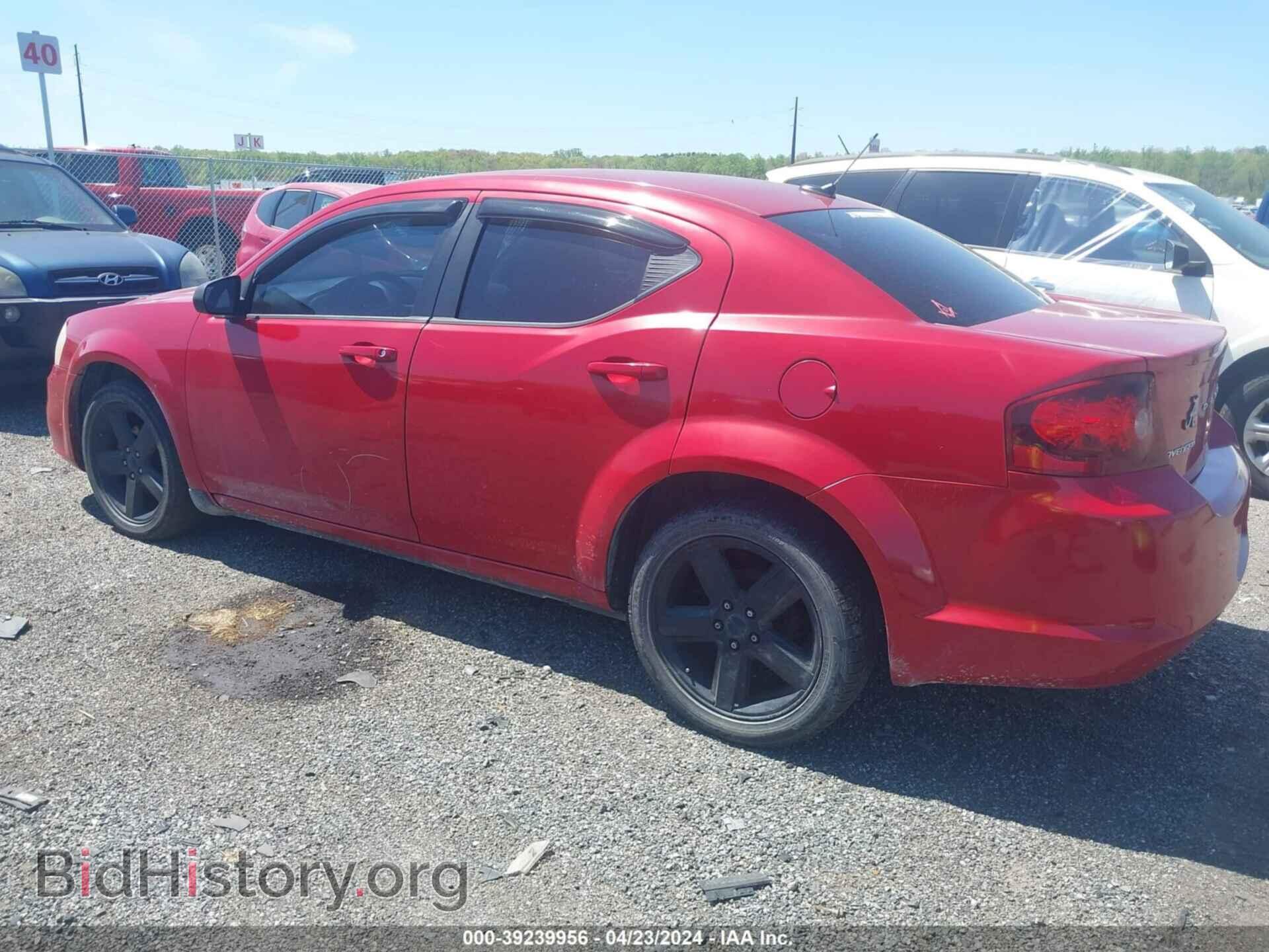2013 DODGE AVENGER - VIN: 1C3CDZAB6DN607247 - Фото 3