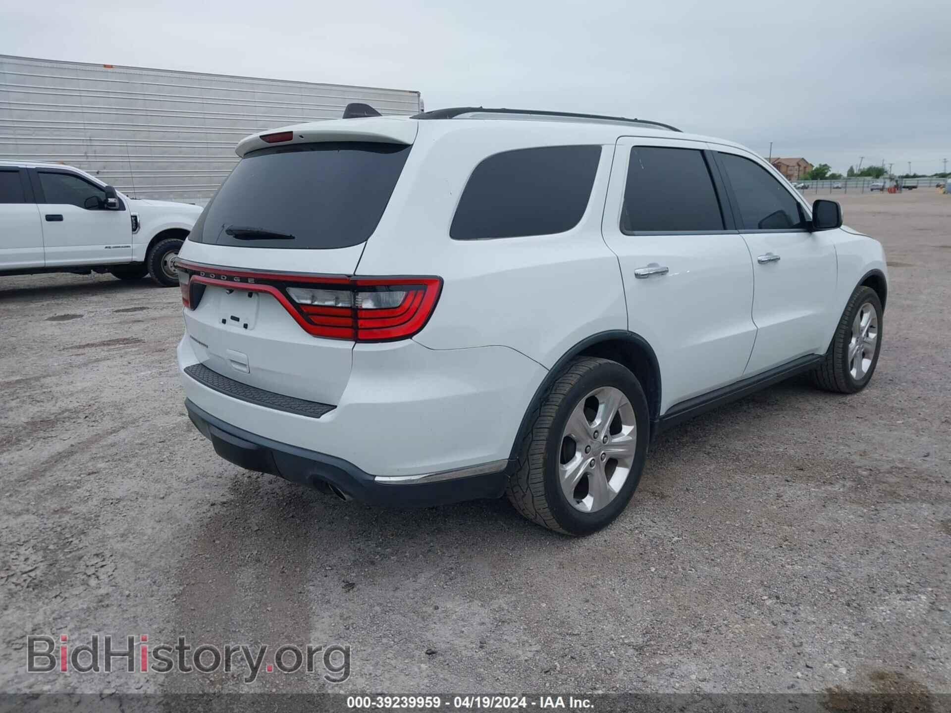 2015 DODGE DURANGO - VIN: 1C4RDHAGXFC755850 - Photo 4