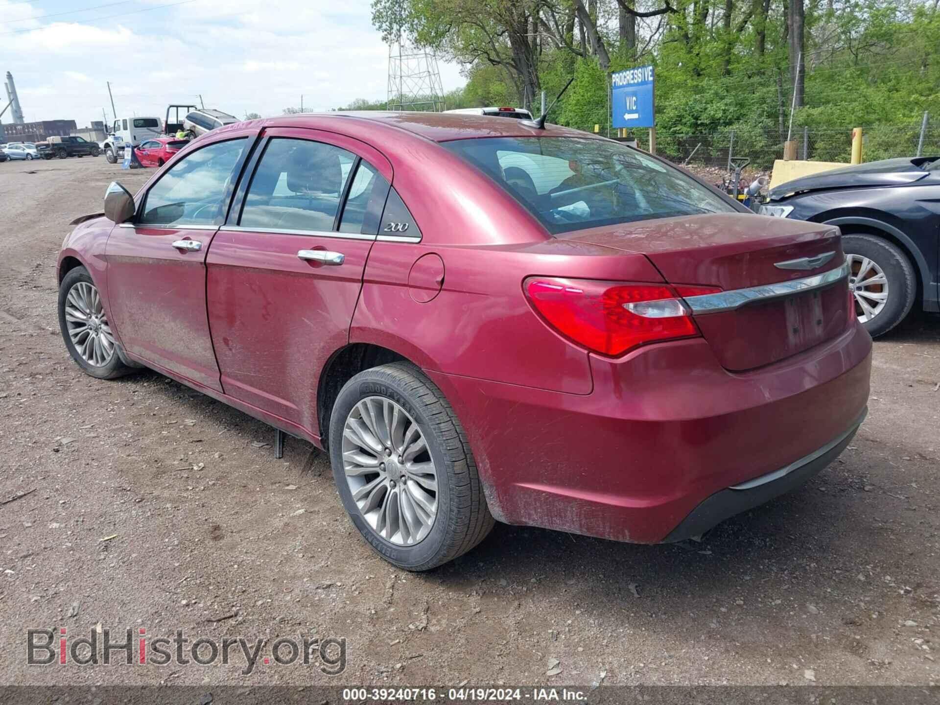 2013 CHRYSLER 200 - VIN: 1C3CCBCG2DN612531 - Фото 3