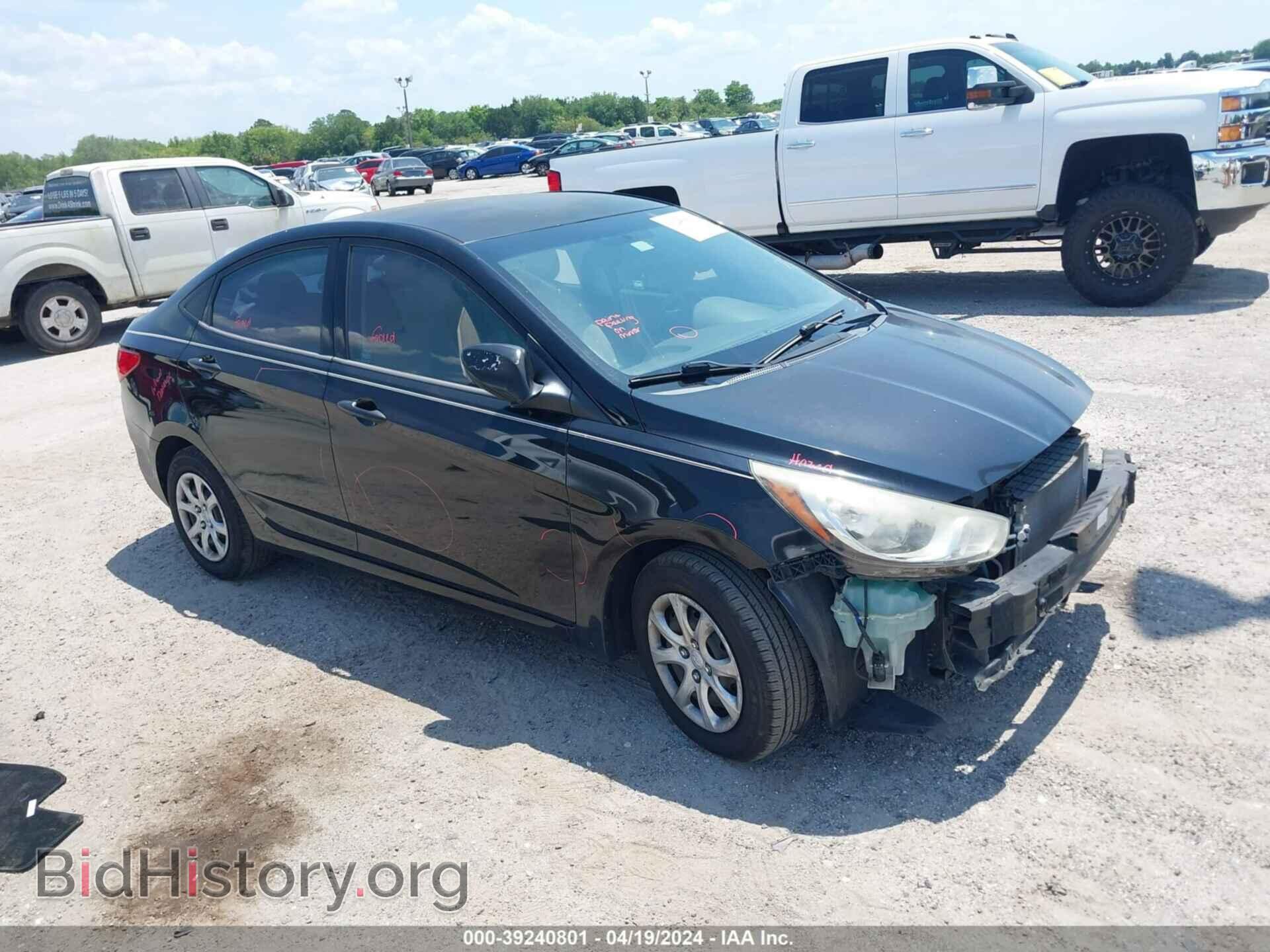 Photo KMHCT4AE2CU092310 - HYUNDAI ACCENT 2012