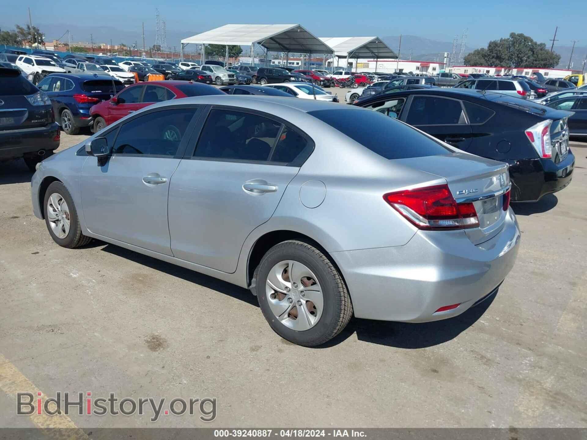 2014 HONDA CIVIC - VIN: 19XFB2F5XEE231473 - Фото 3