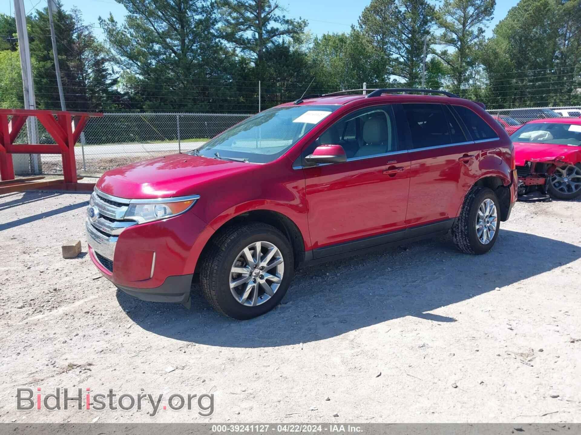 2014 FORD EDGE - VIN: 2FMDK3KC0EBB44668 - Фото 2