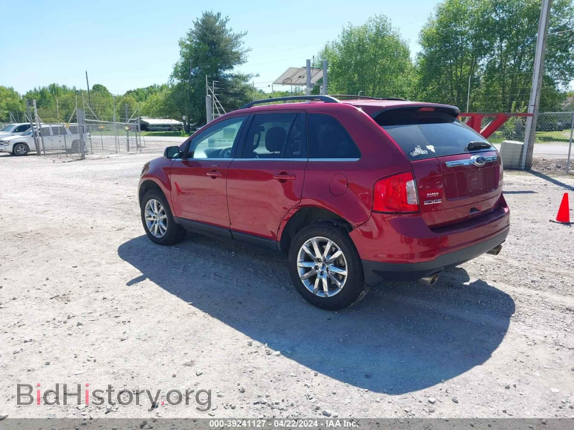 2014 FORD EDGE - VIN: 2FMDK3KC0EBB44668 - Фото 3